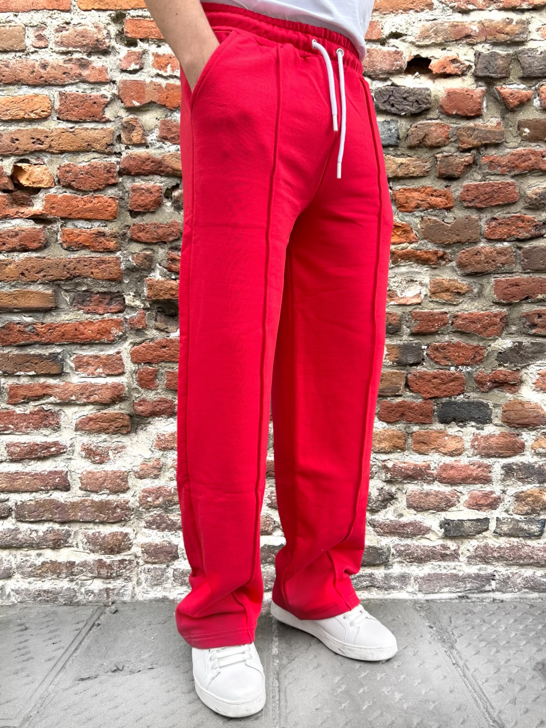 Pantalone Berna Felpa Palazzo Rosso 382 (11912744534356)