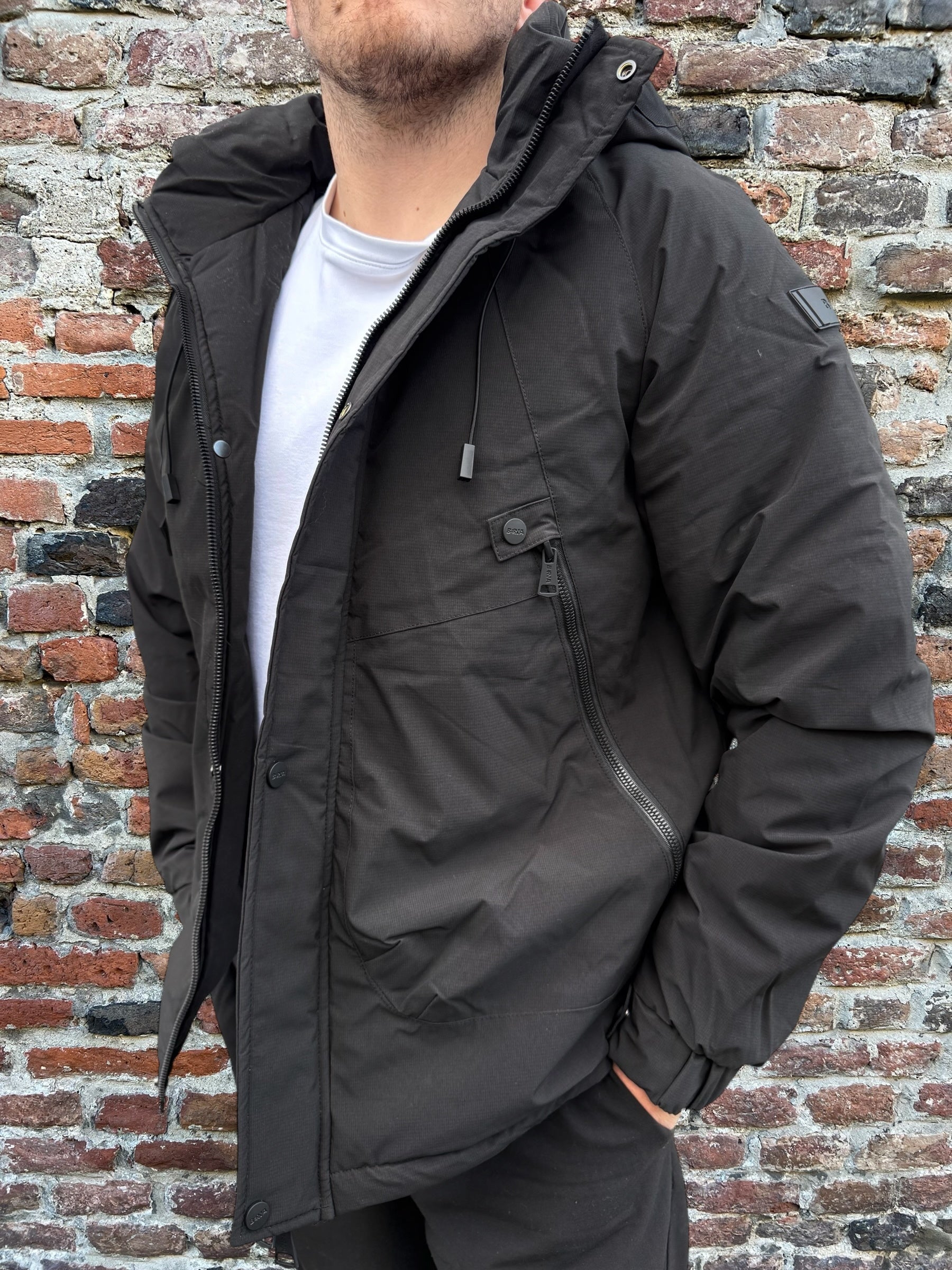 Giubbotto Berna Outdoor Nero