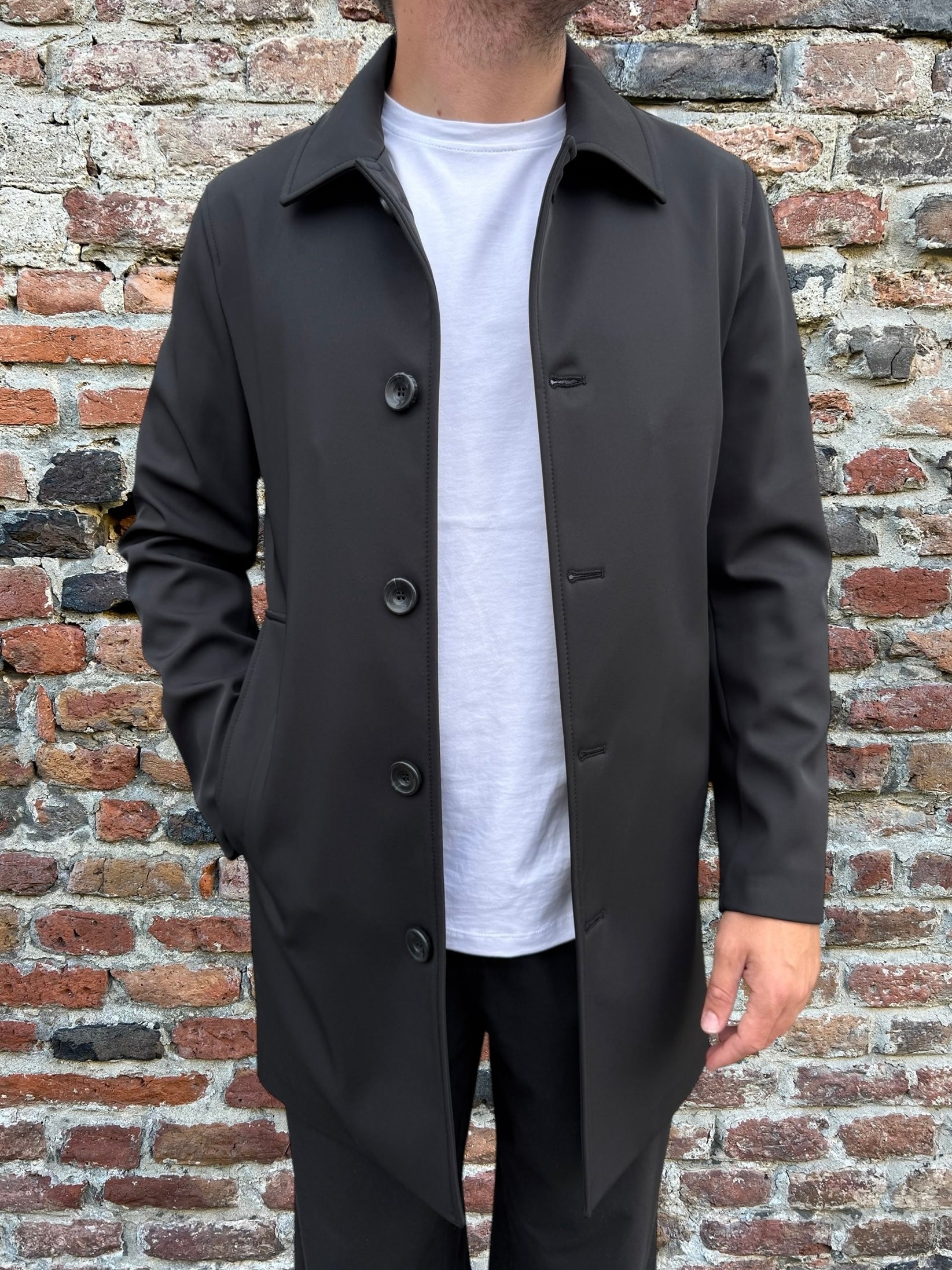 Trench Over-D J34 Nero (12239513420116)