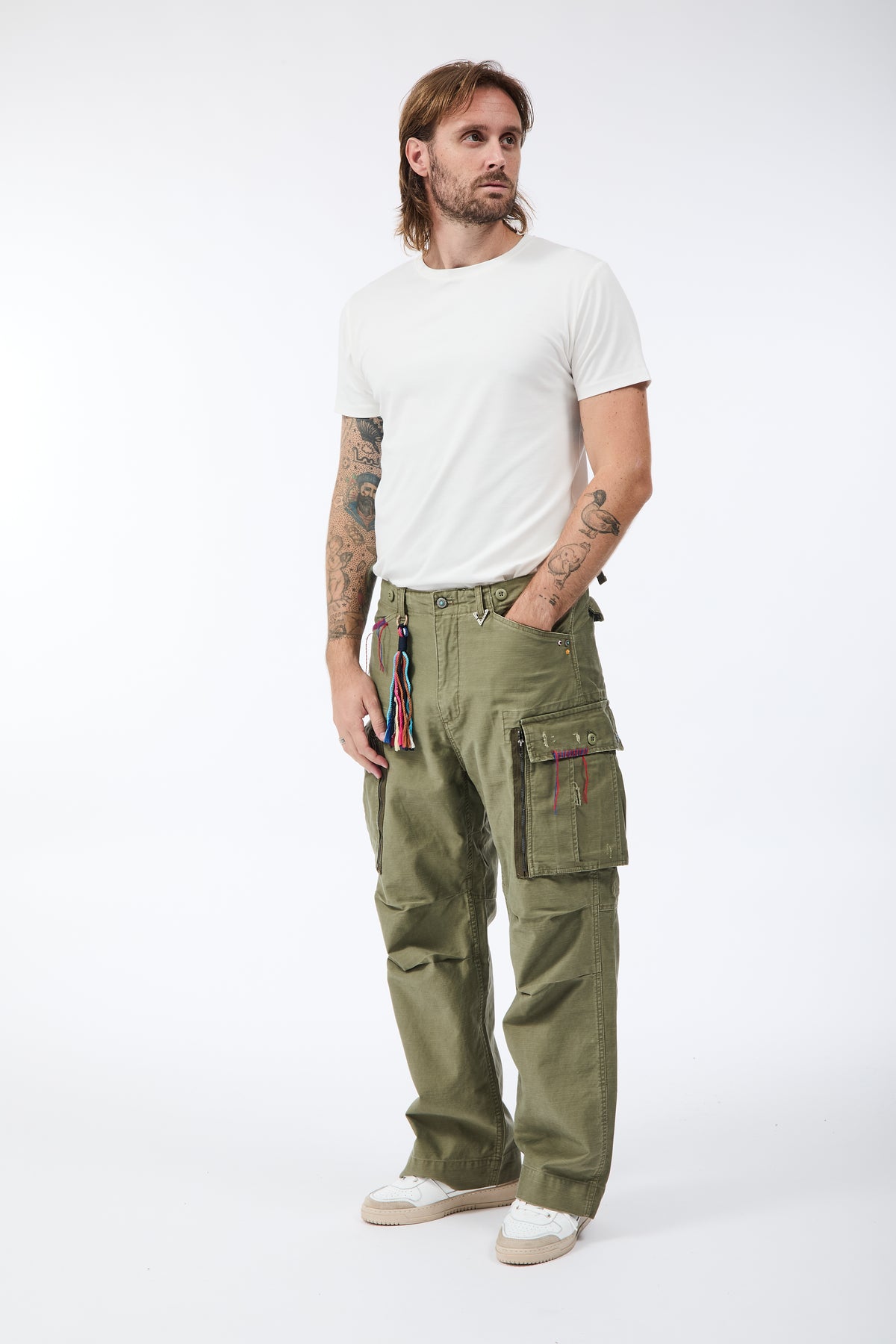 Pantalone Berna Cargo Verde