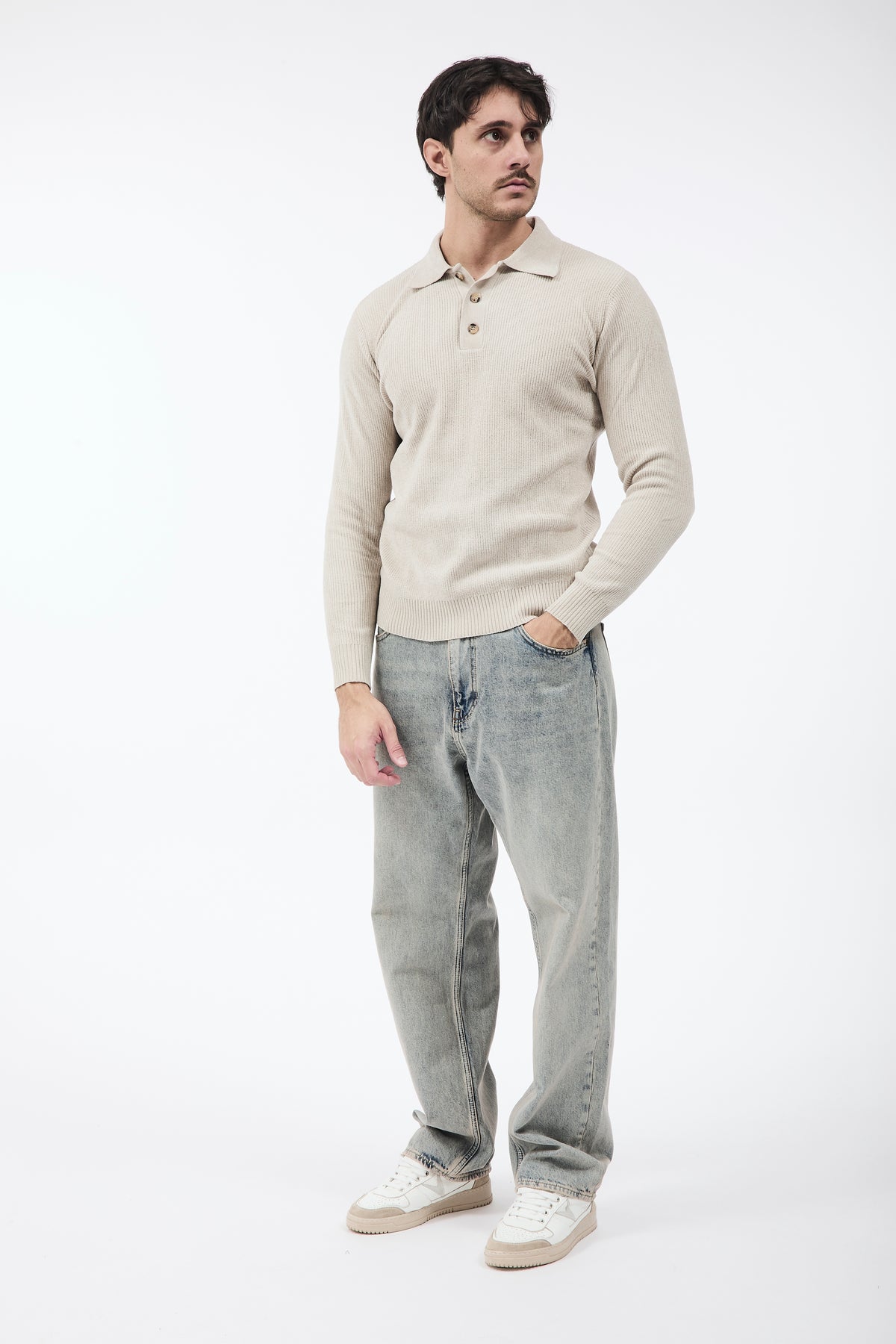 Polo Hamaki-ho Ciniglia Beige 3254