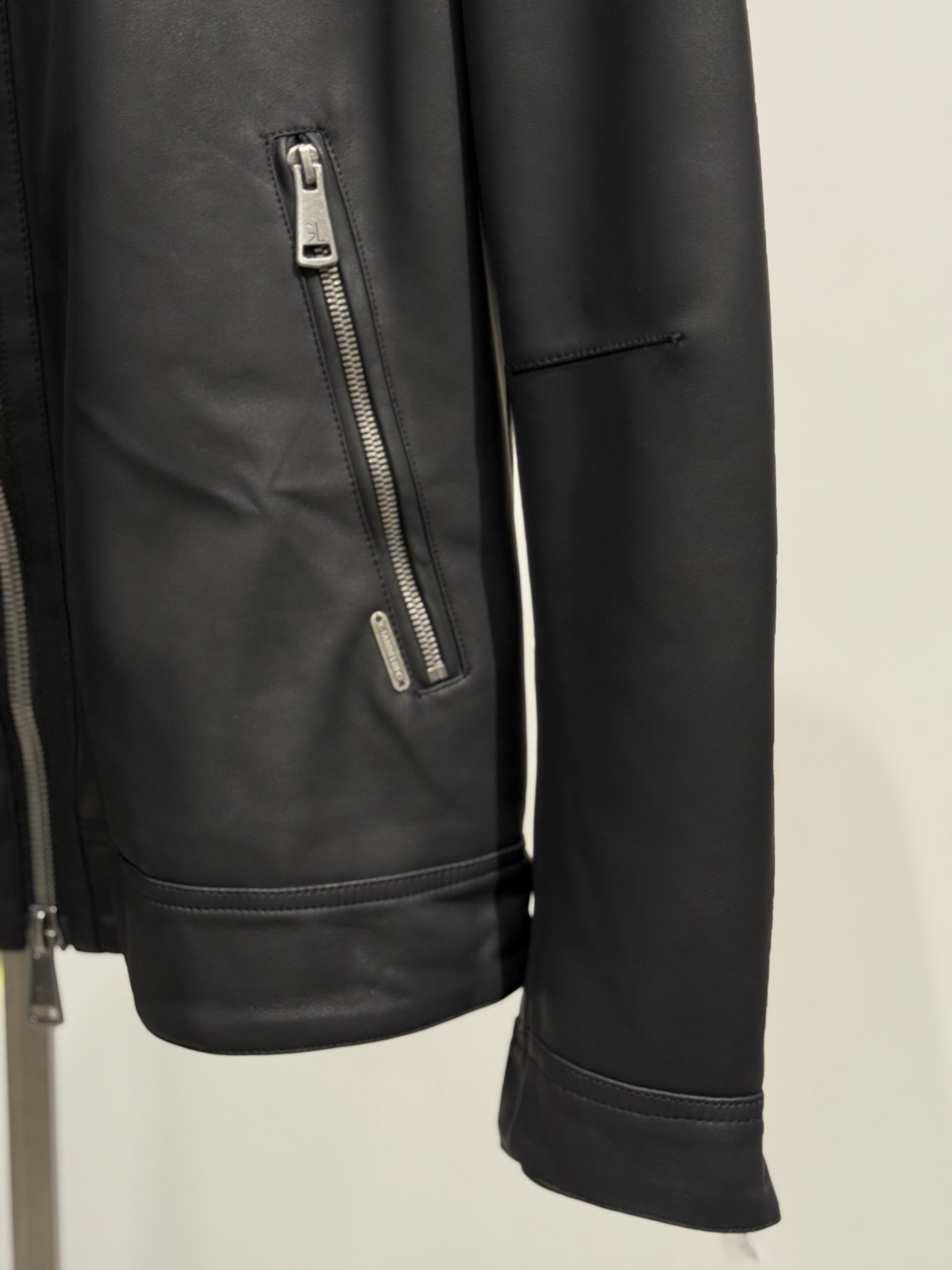 Biker Gianni Lupo Ecopelle Nero 9808 (12322110210388)