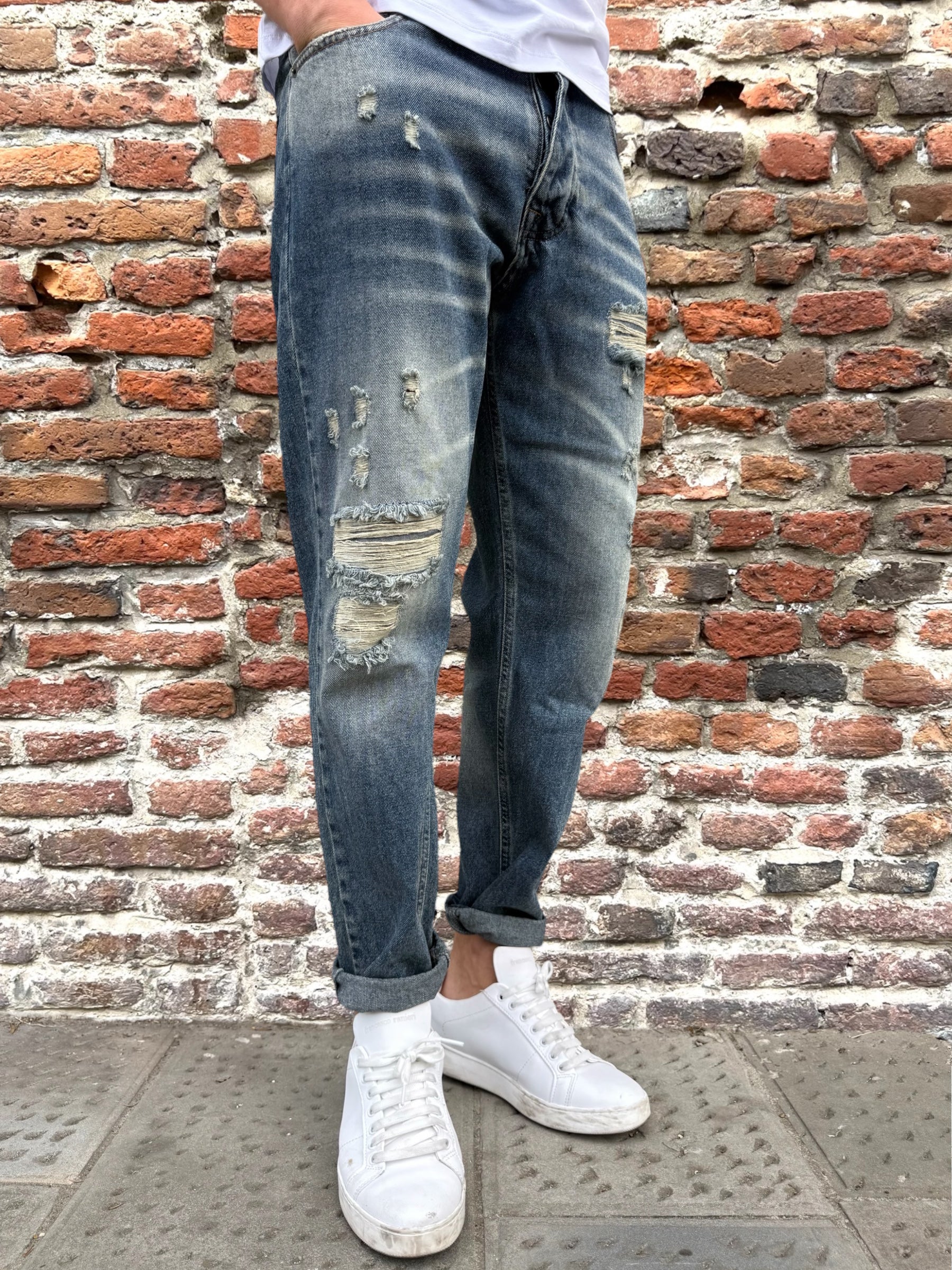 Jeans Block Eleven Destroy 3230 (12238974714196)