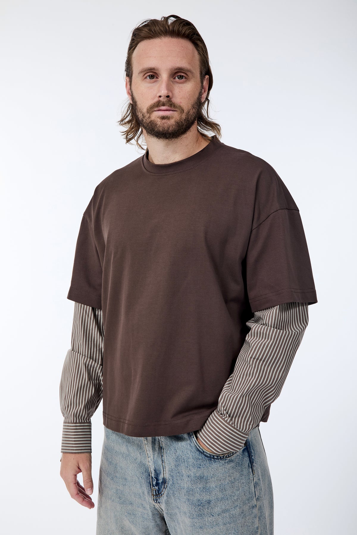 T-shirt Imperial Doppia Manica Moro