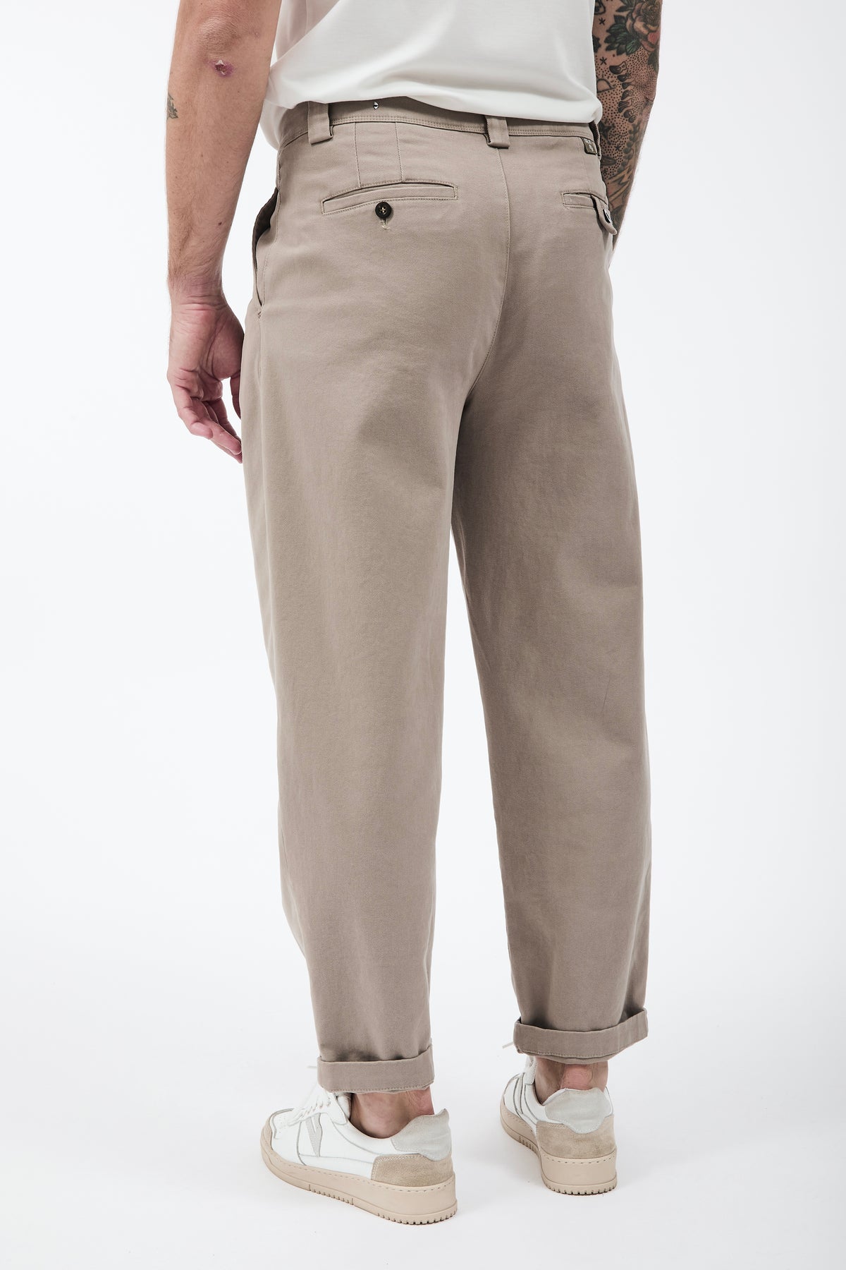 Pantalone Alta Tensione Japan Acciaio Tortora