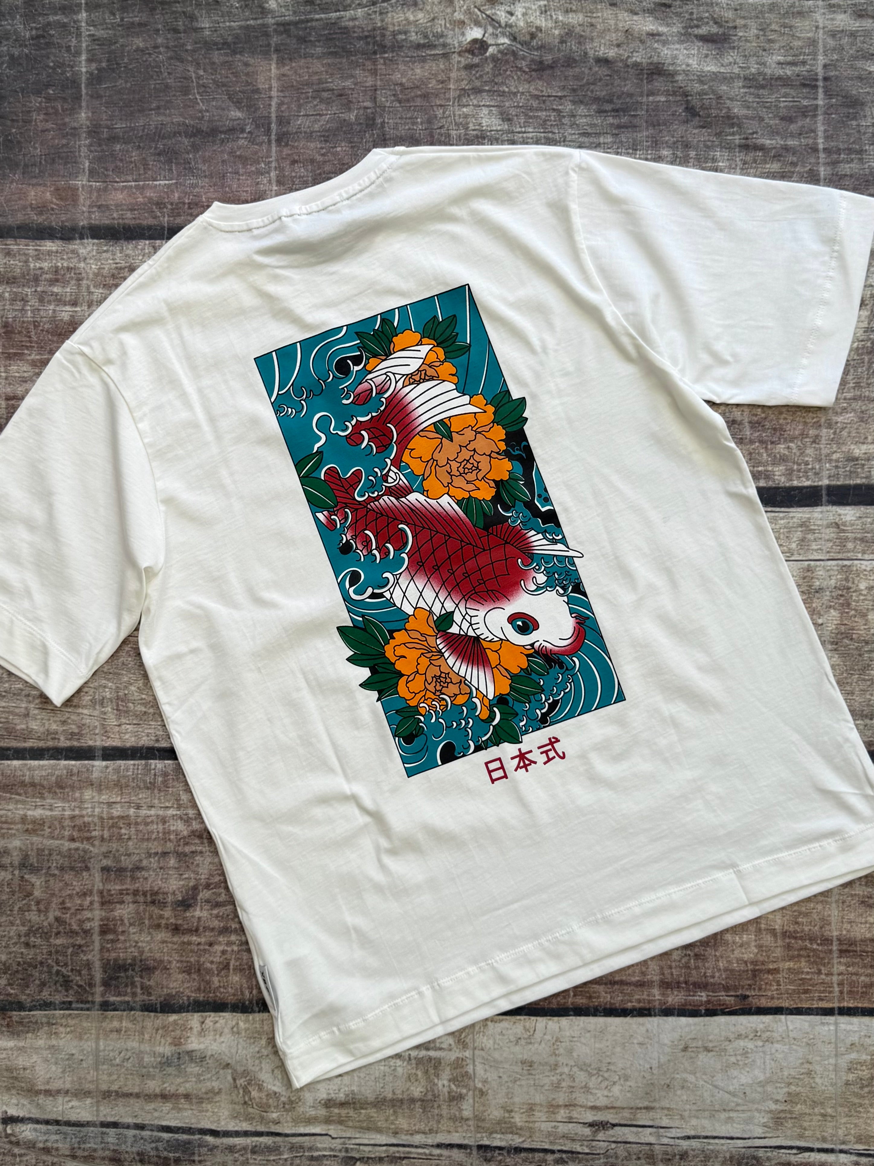 T-shirt Berna Carpa Panna (12259871916372)