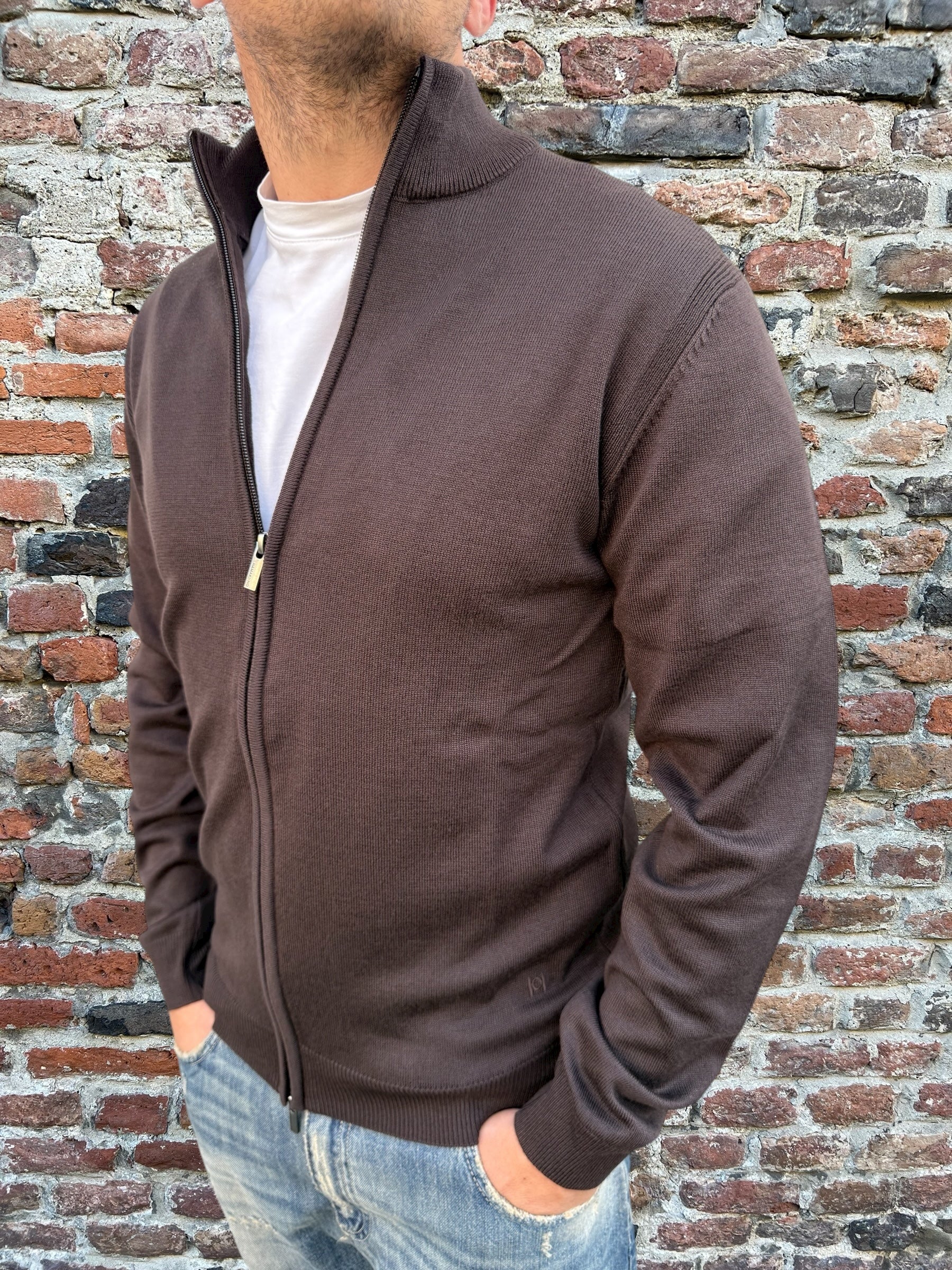 Maglioncino Hamaki-Ho Zip Moro 3159 (12293218599252)