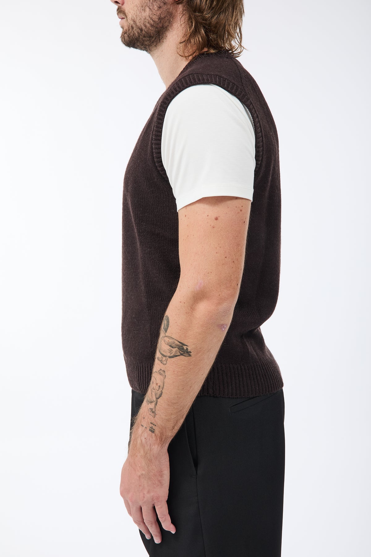 Gilet Gianni Lupo Coffee 35261