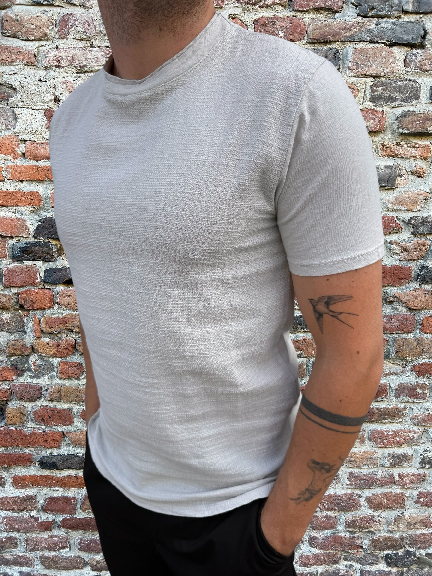 T-shirt Block Eleven Garzata Sabbia (12162884927828)