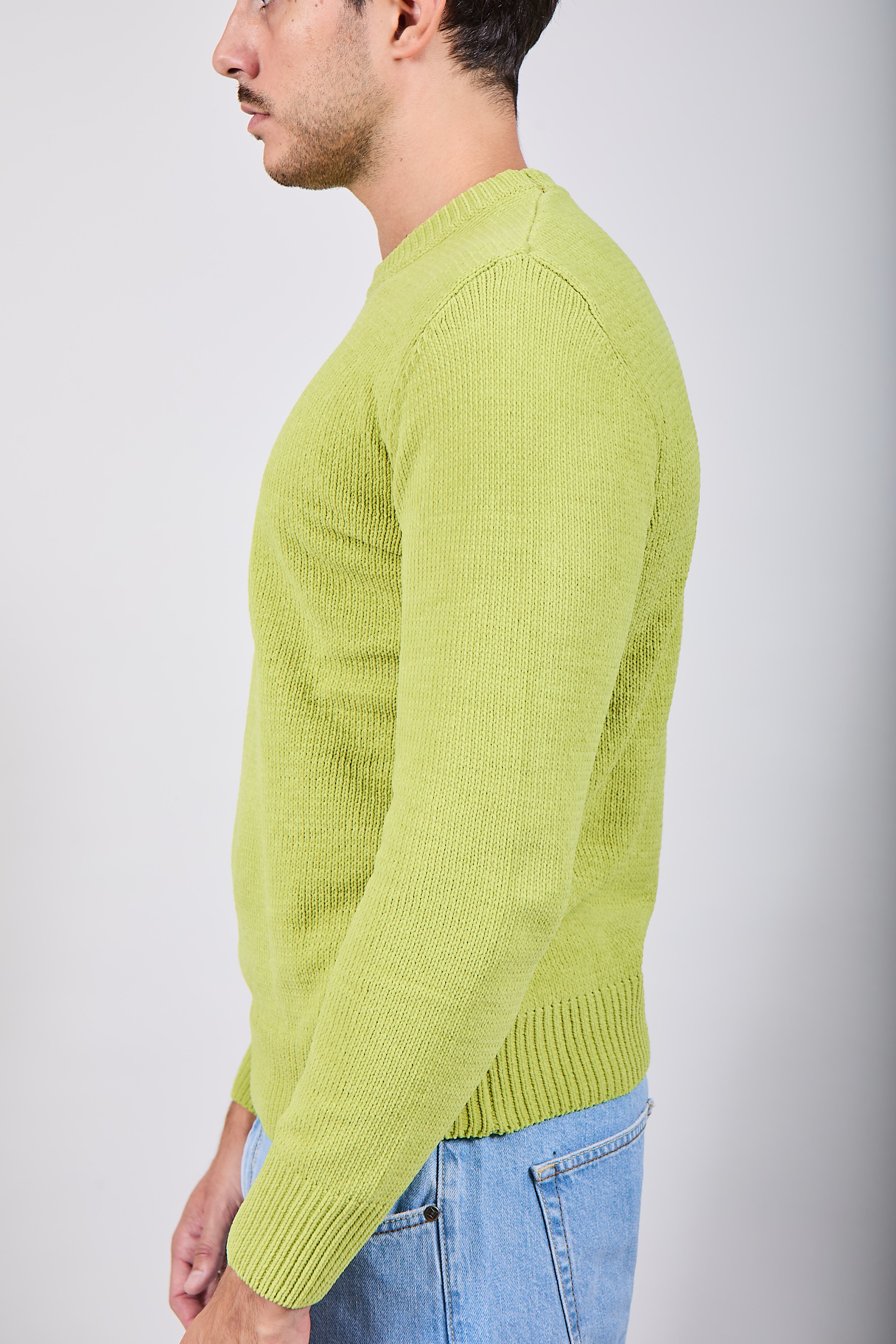 Maglione Gianni Lupo Ciniglia Olio 535 (12227806429524)