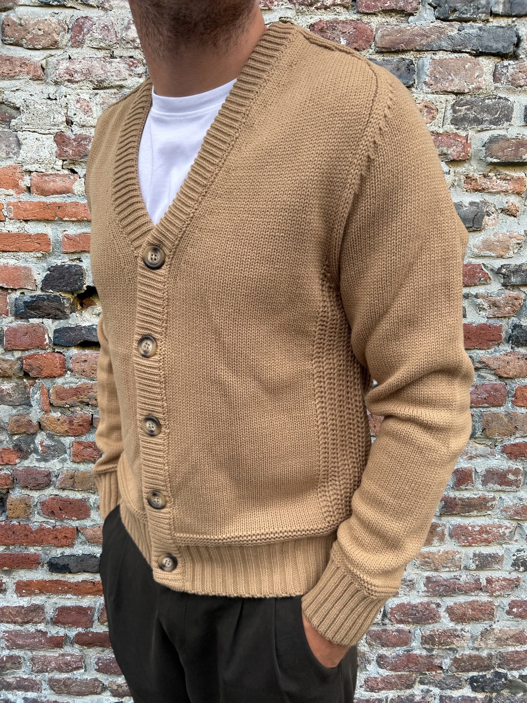 Cardigan Imperial Cammello 614 (12243132252500)