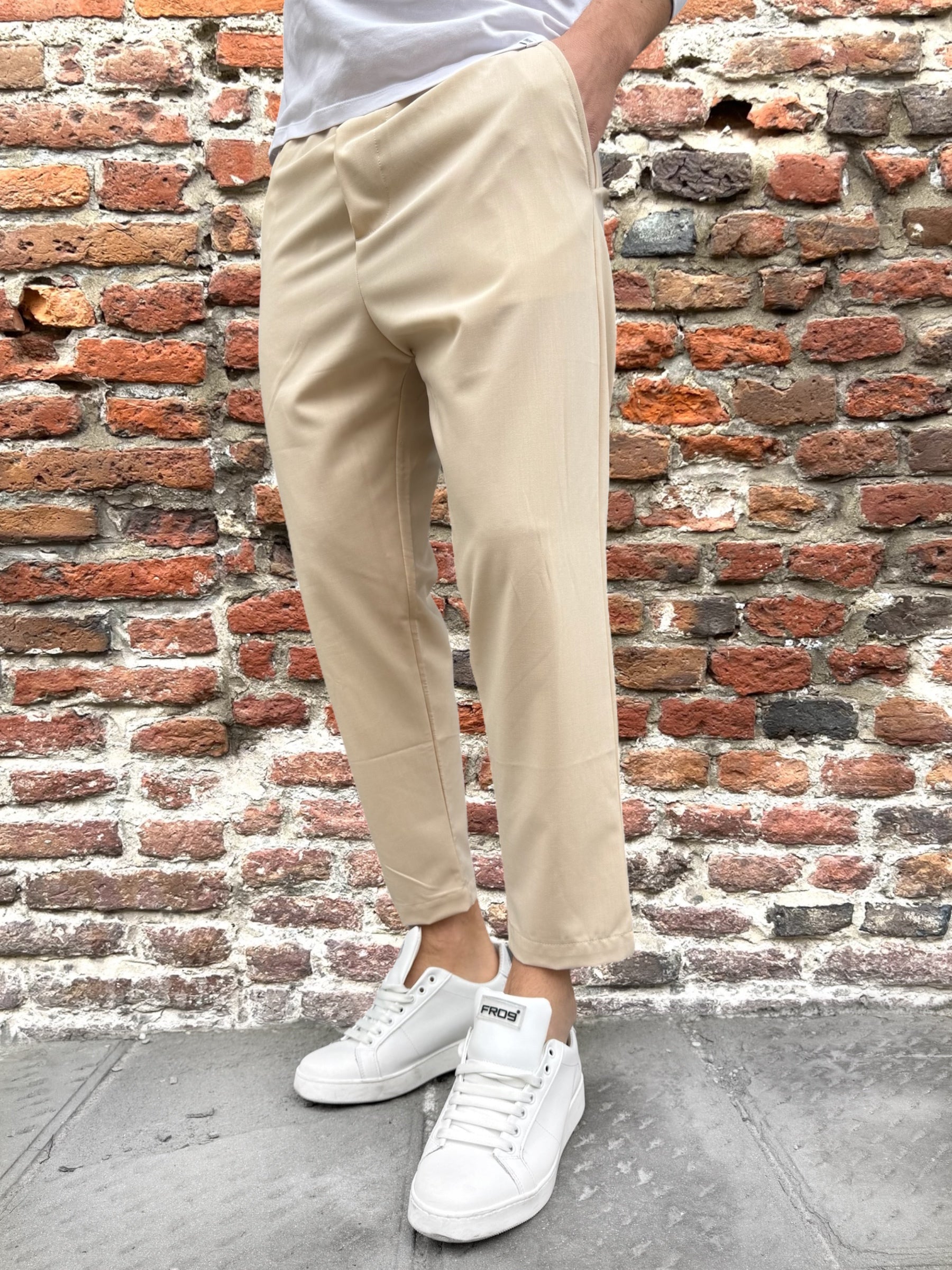 Pantalaccio Why Not Brand Dean Beige (11899263680852)