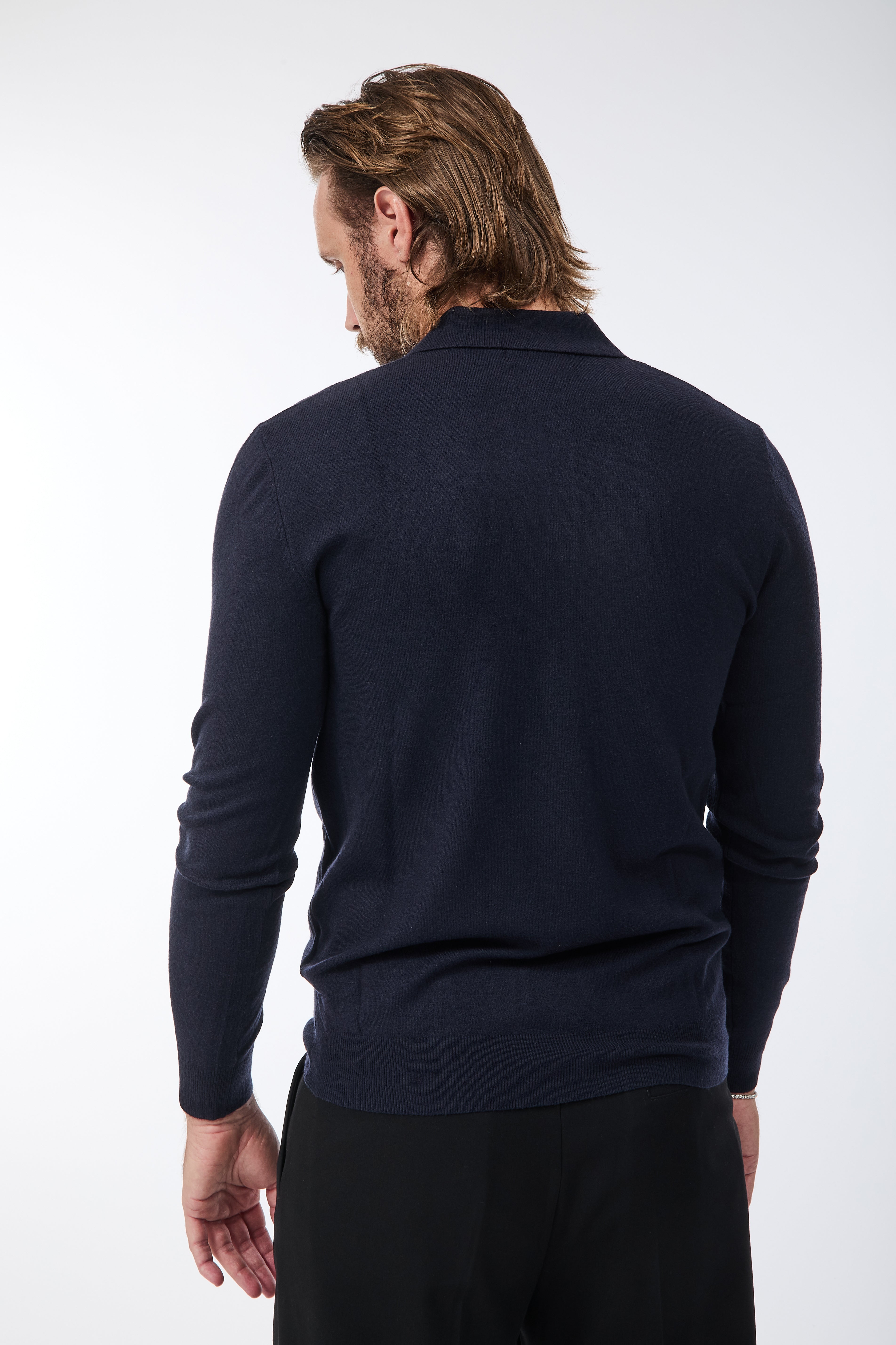 Maglioncino Polo Gianni Lupo 508 Navy