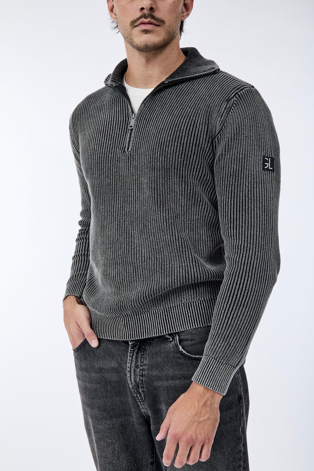 Maglione Gianni Lupo Nero 35602