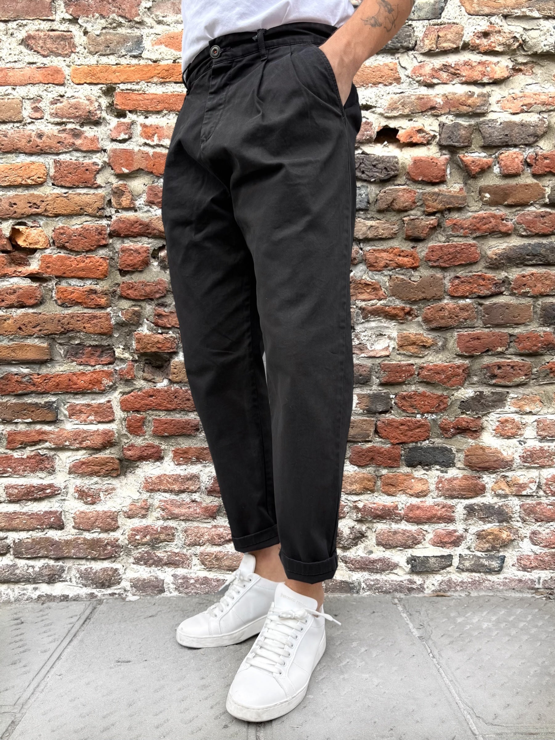 Pantalone Berna Japan Nero 88 (12247683432788)