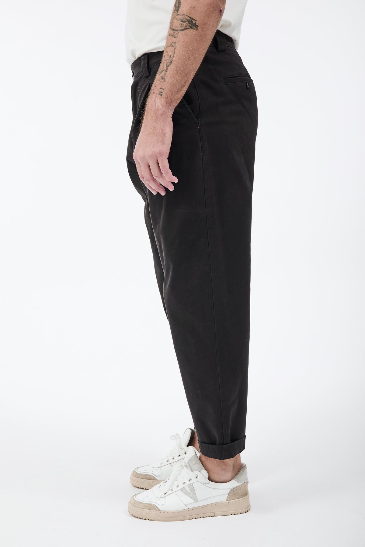 Pantalone Alta Tensione Japan Acciaio Nero