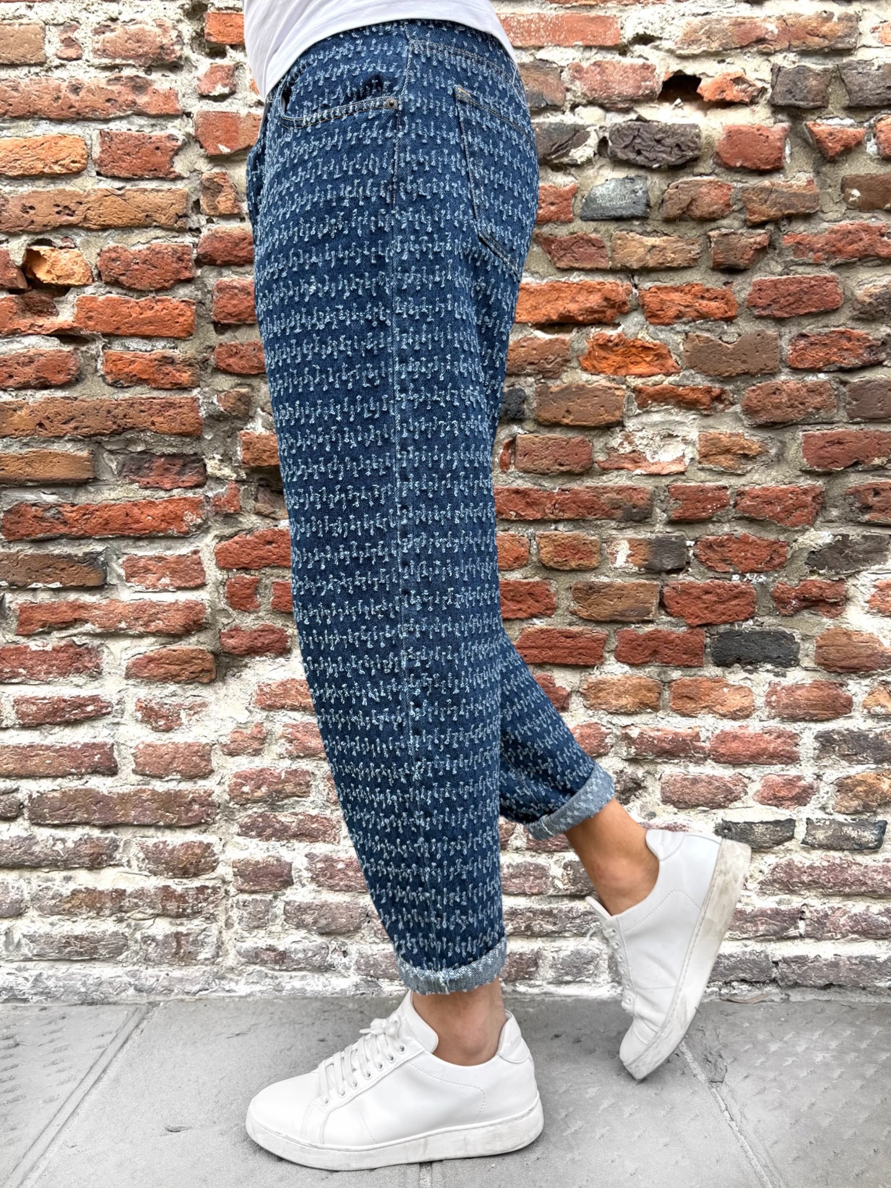 Jeans Block Eleven Testurizzato (12239495168340)