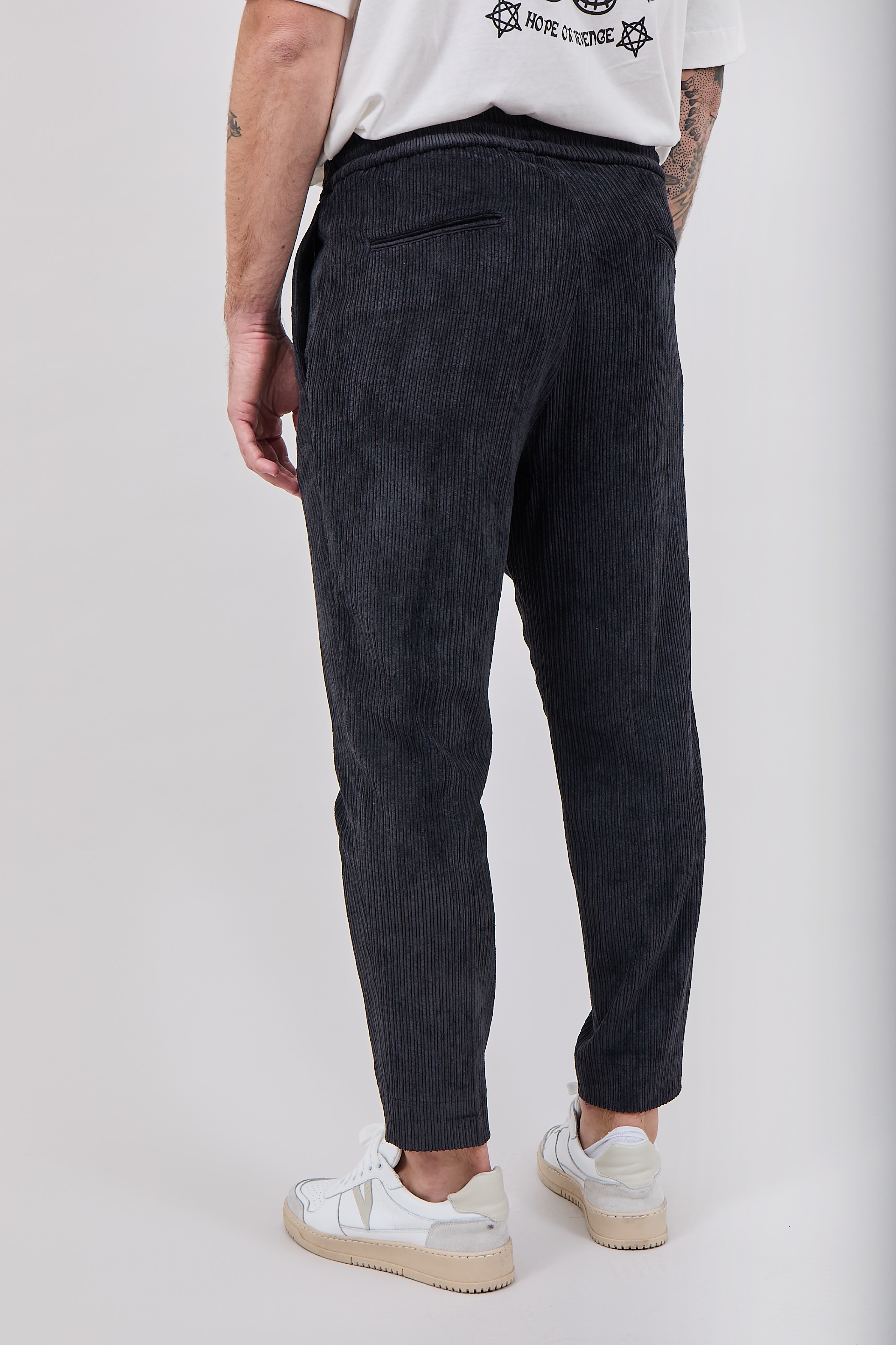 Pantalaccio Berna 387 Velluto Nero