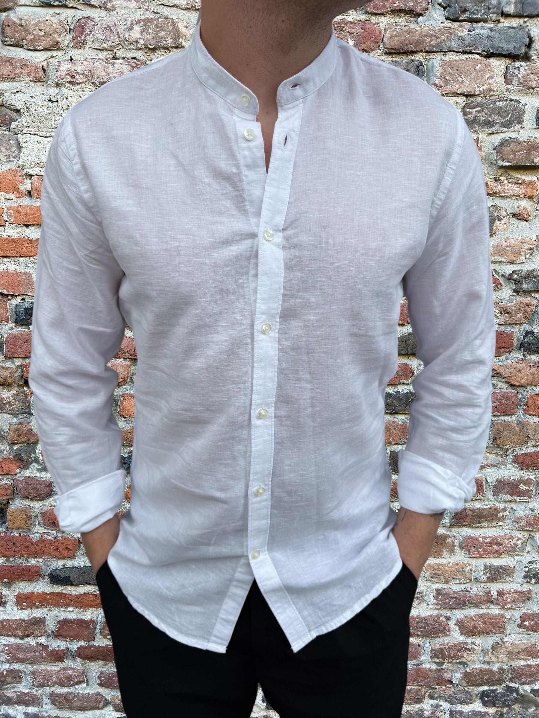 Camicia Over-d Coreana Bianca C25 (11907887268180)