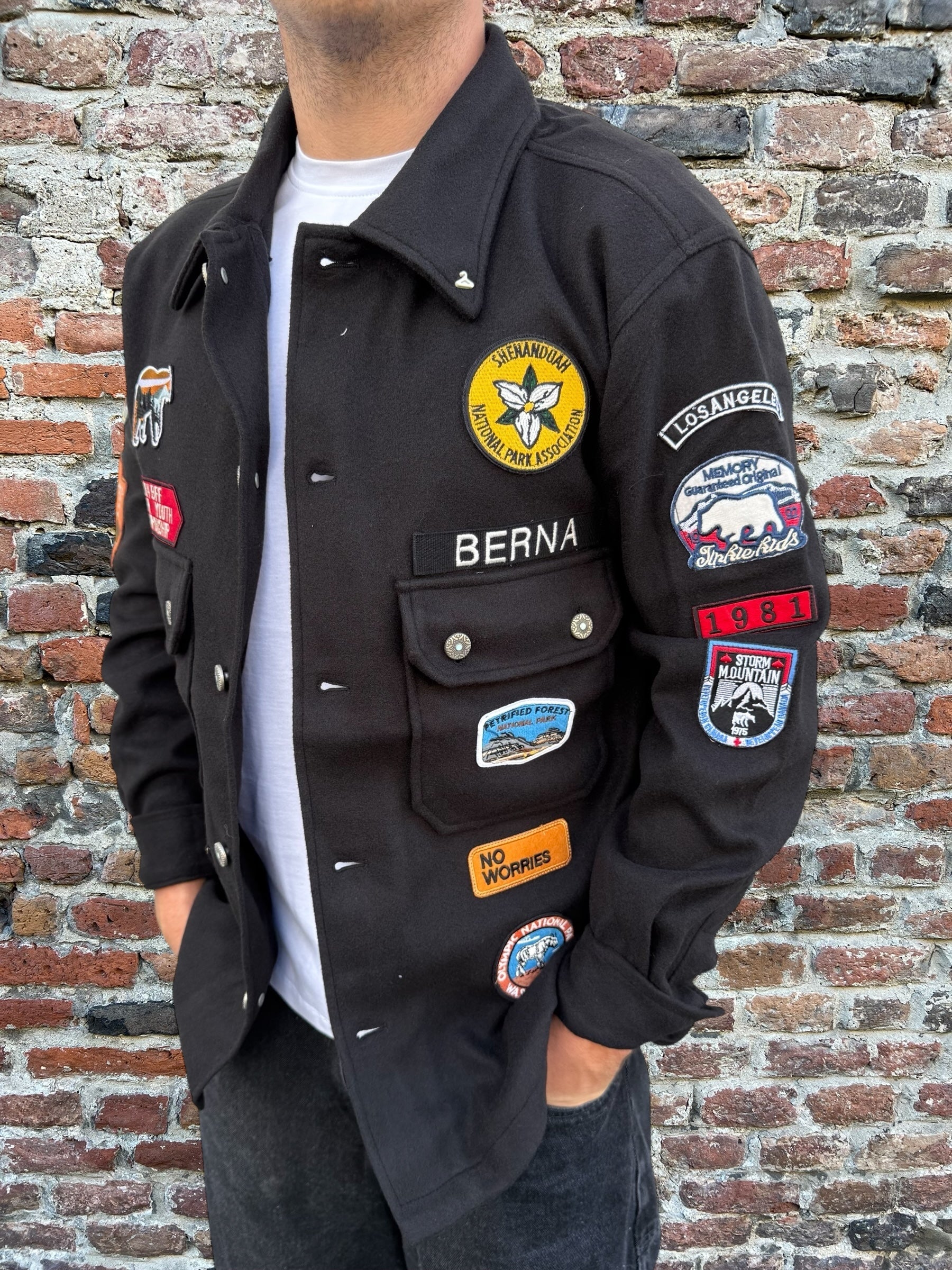 Giacchetto Berna Scout Nero (12236324045140)