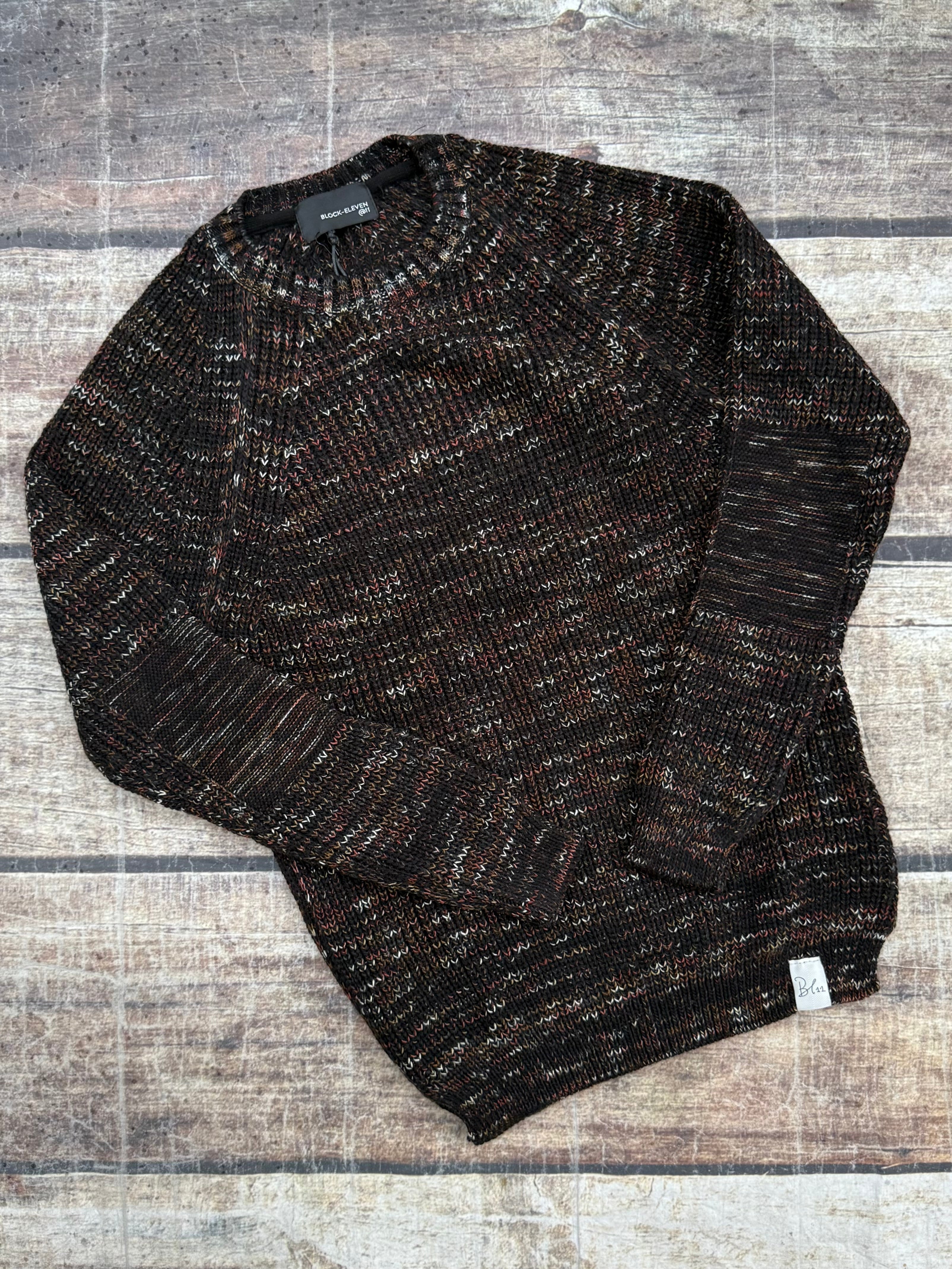 Maglione Block Eleven Malè Nero