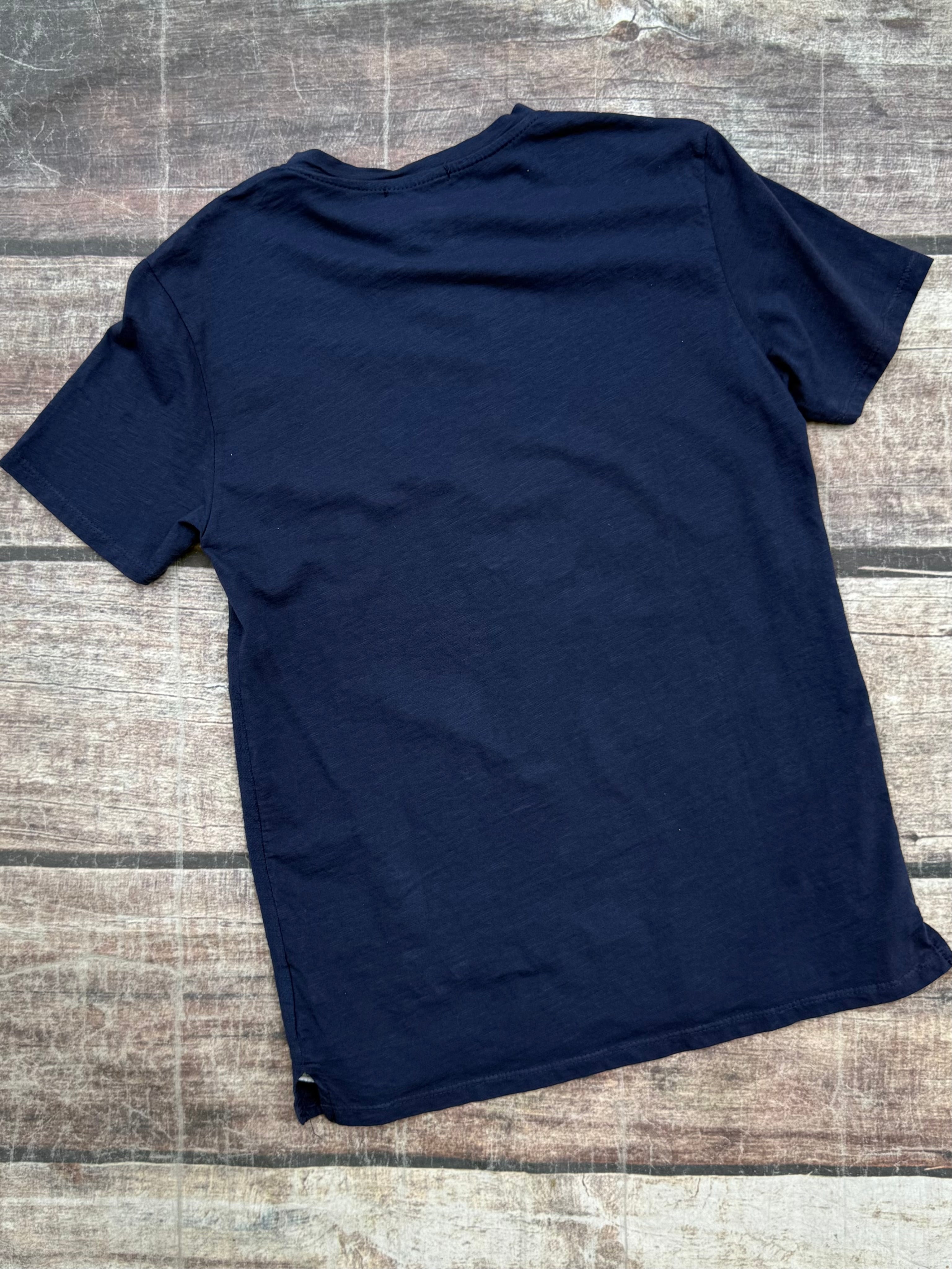T-shirt Block Eleven Serafino Garzata Blu (12060251914580)