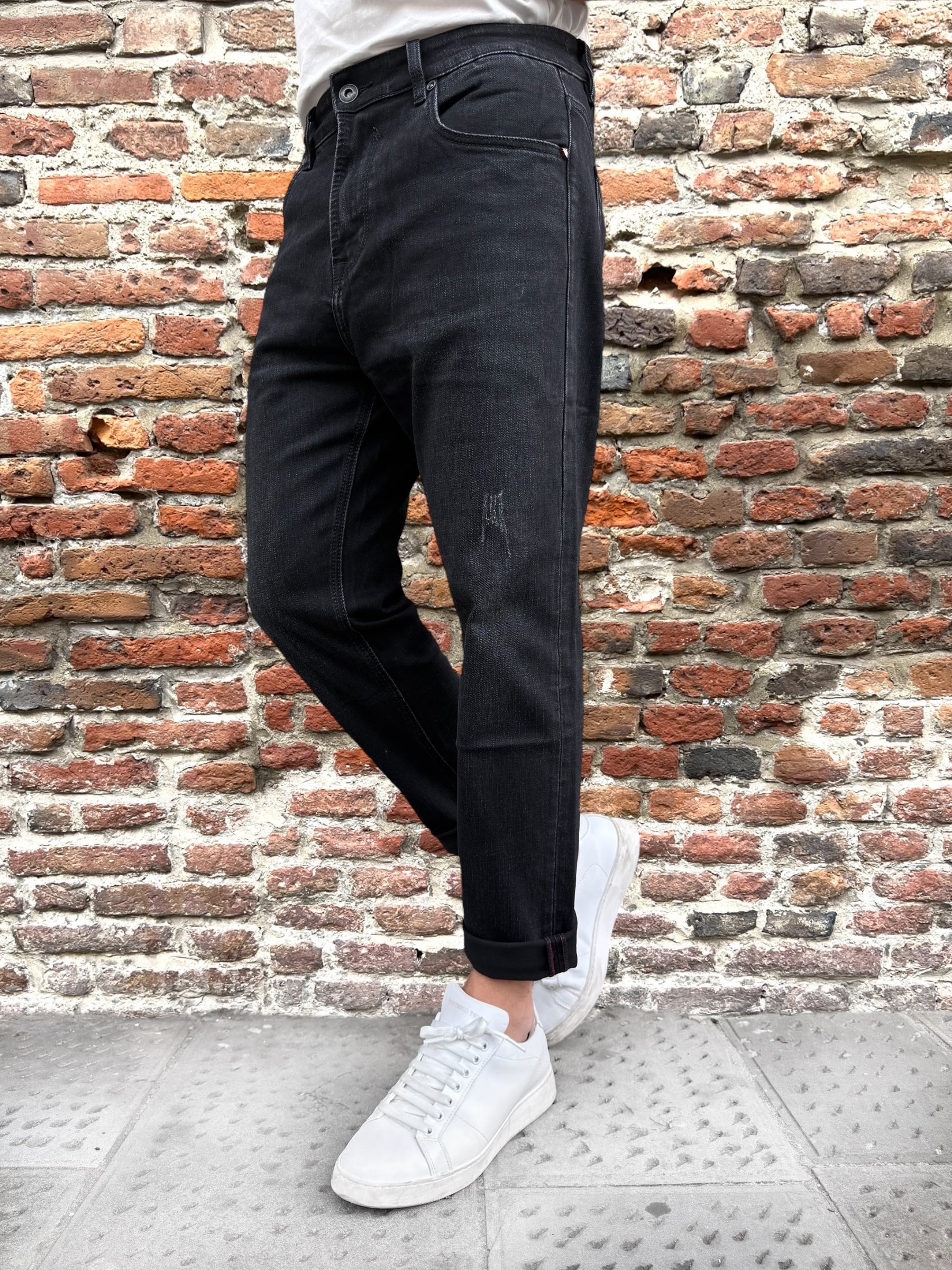 Jeans Gianni Lupo Nero 6382 (12275556876628)