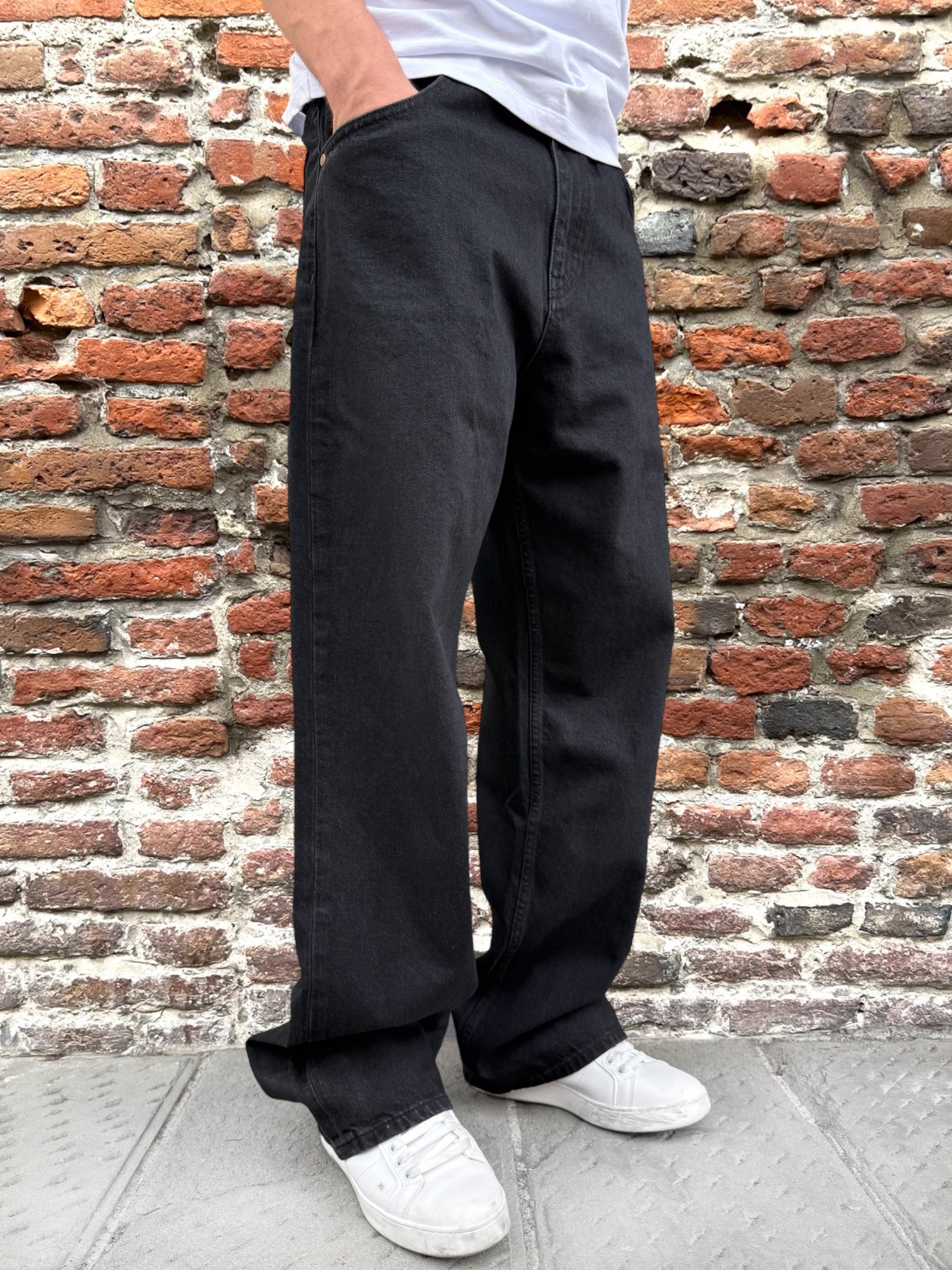 Jeans Pont Super Wide Rio Nero (12219929166164)