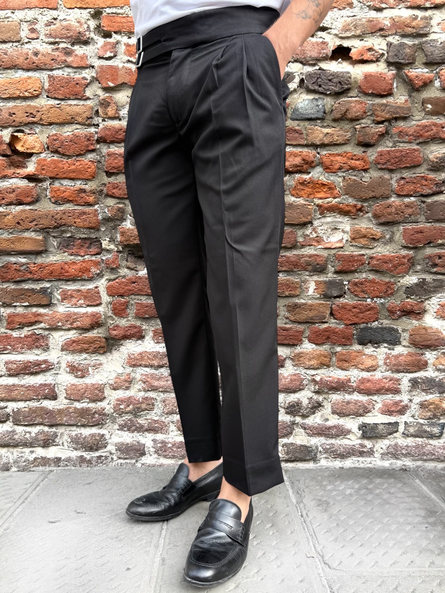 Pantalone Why Not Brand Butler Nero (12235479843156)