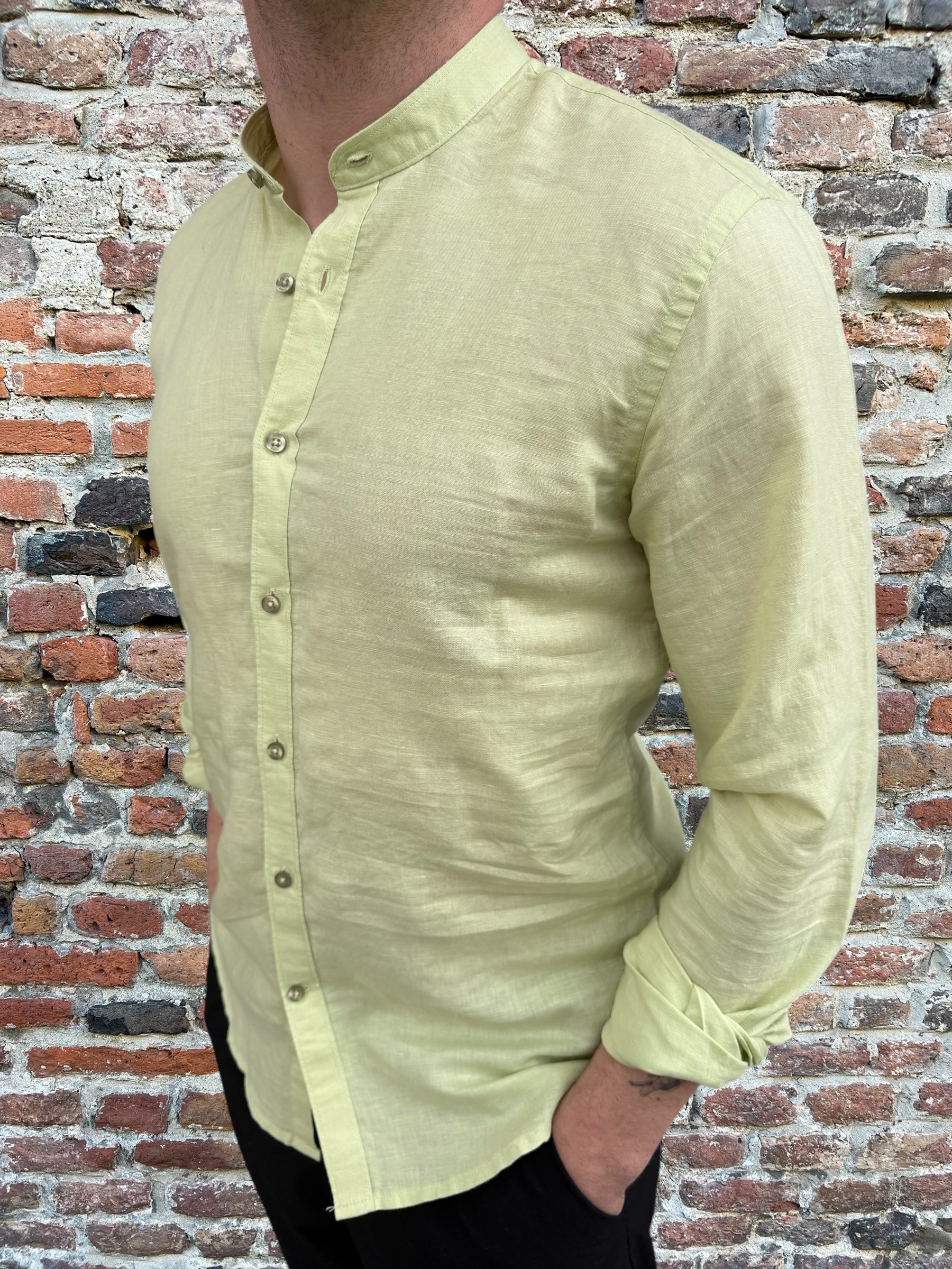 Camicia Over-d Coreana Gialla C25 (11907867312468)