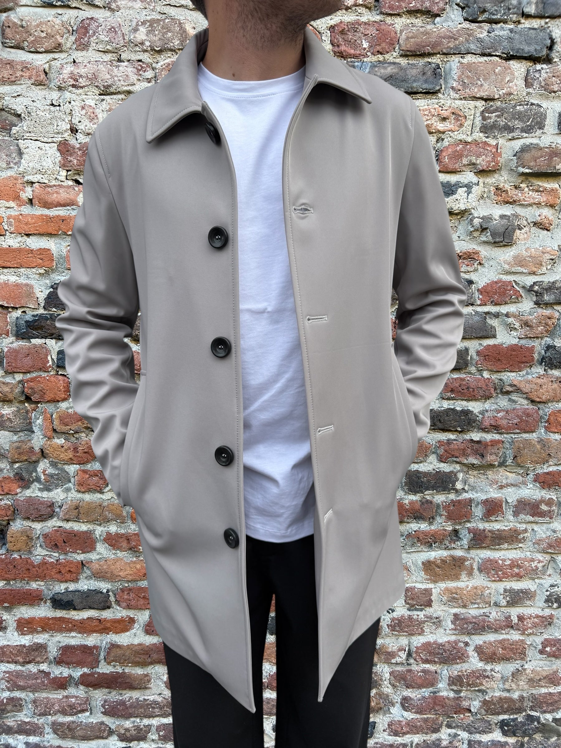 Trench Over-D J34 Grigio (12239513780564)