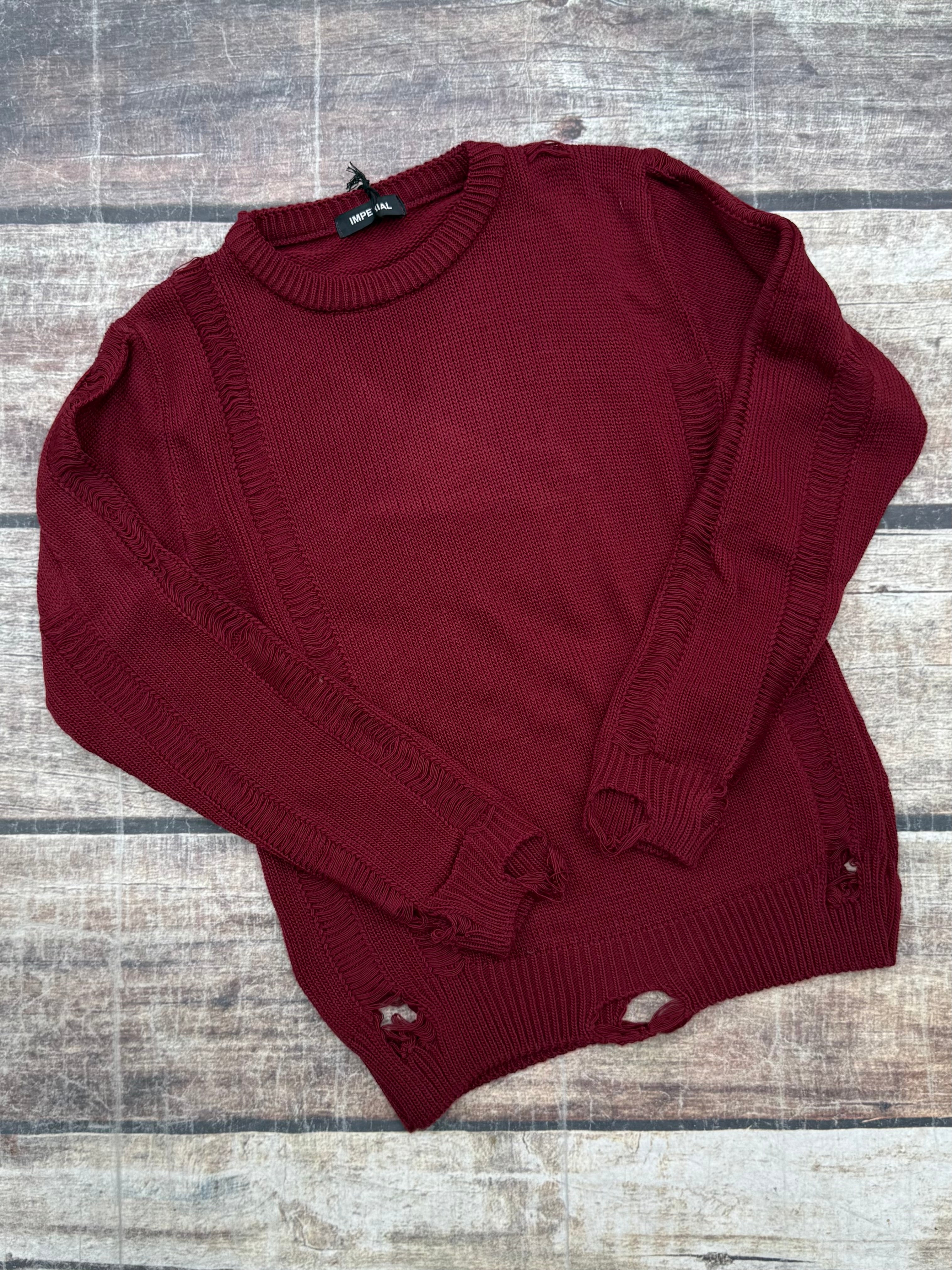 Maglione Imperial Strappi 159 Bordeaux (12244861649236)