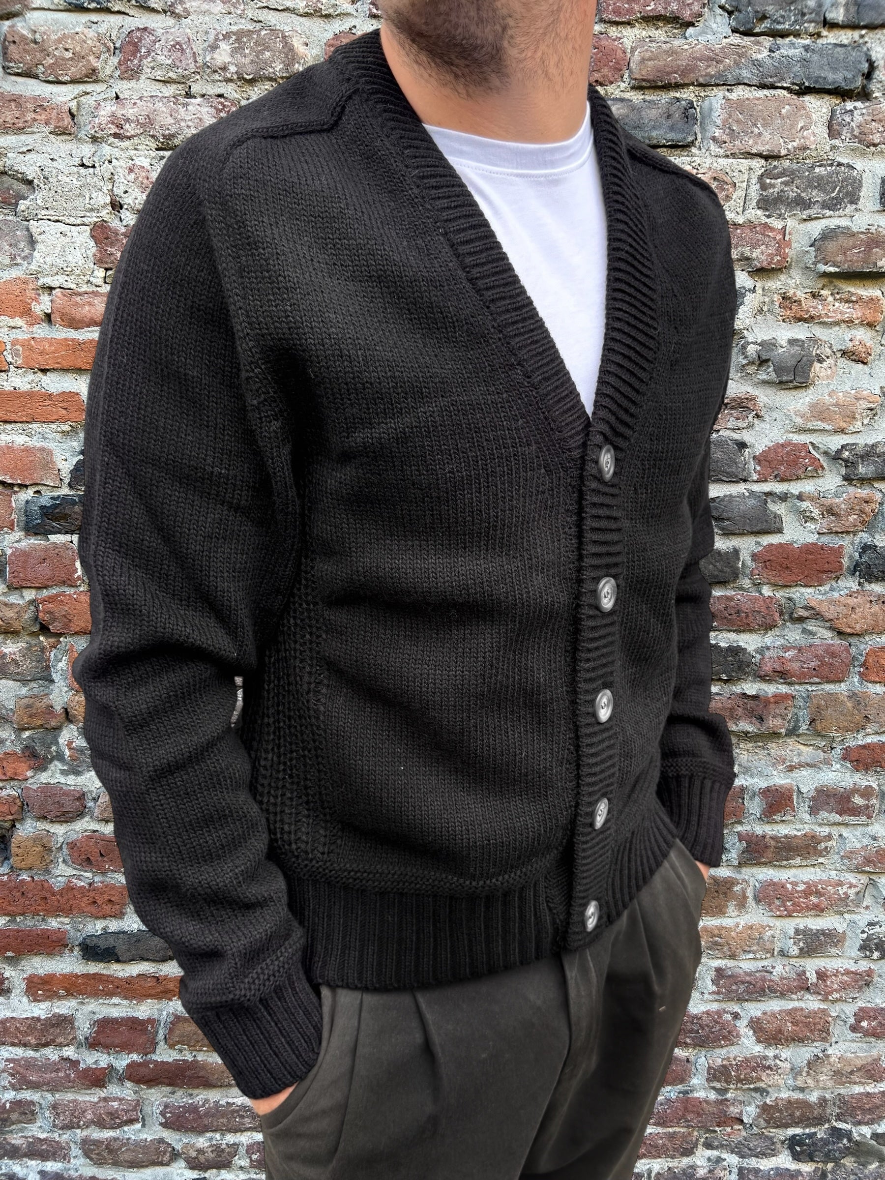 Cardigan crop Imperial Nero 614 (12243131859284)