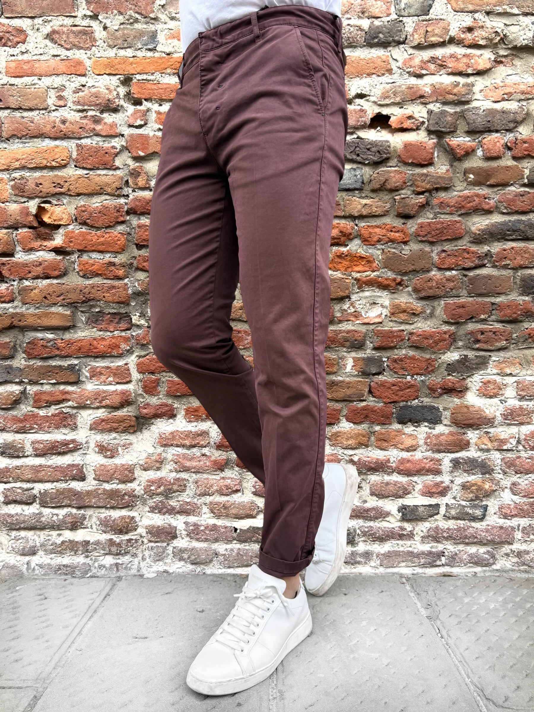 Pantalone Berna Chinos Melanzana 71 (12247785734484)