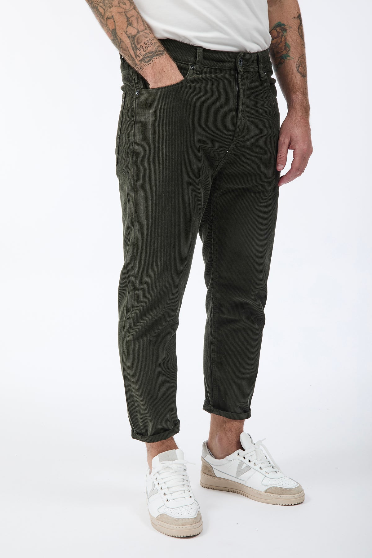 Pantalone Gianni Lupo Velluto Militare 6227