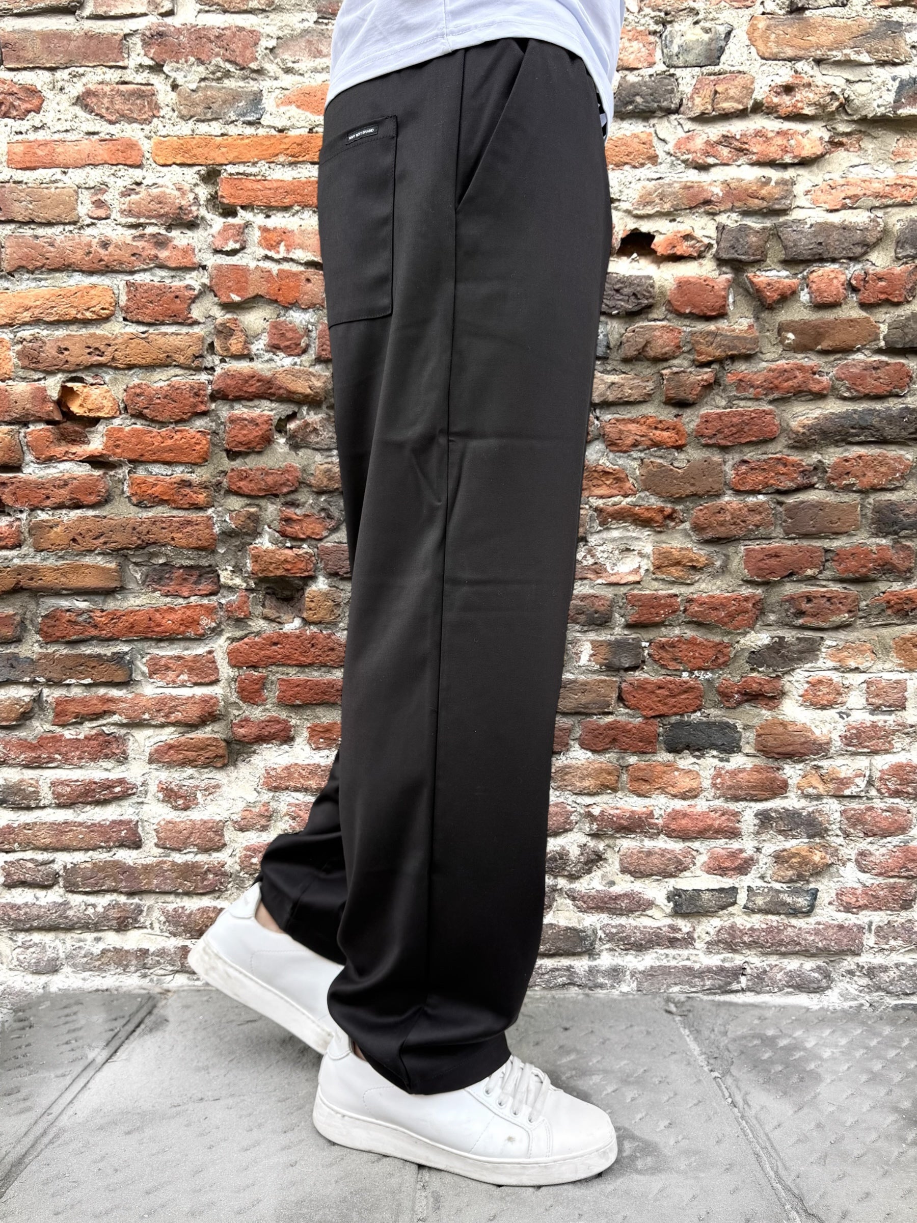 Pantalaccio Why Not Brand Denzel Nero (12278588244308)