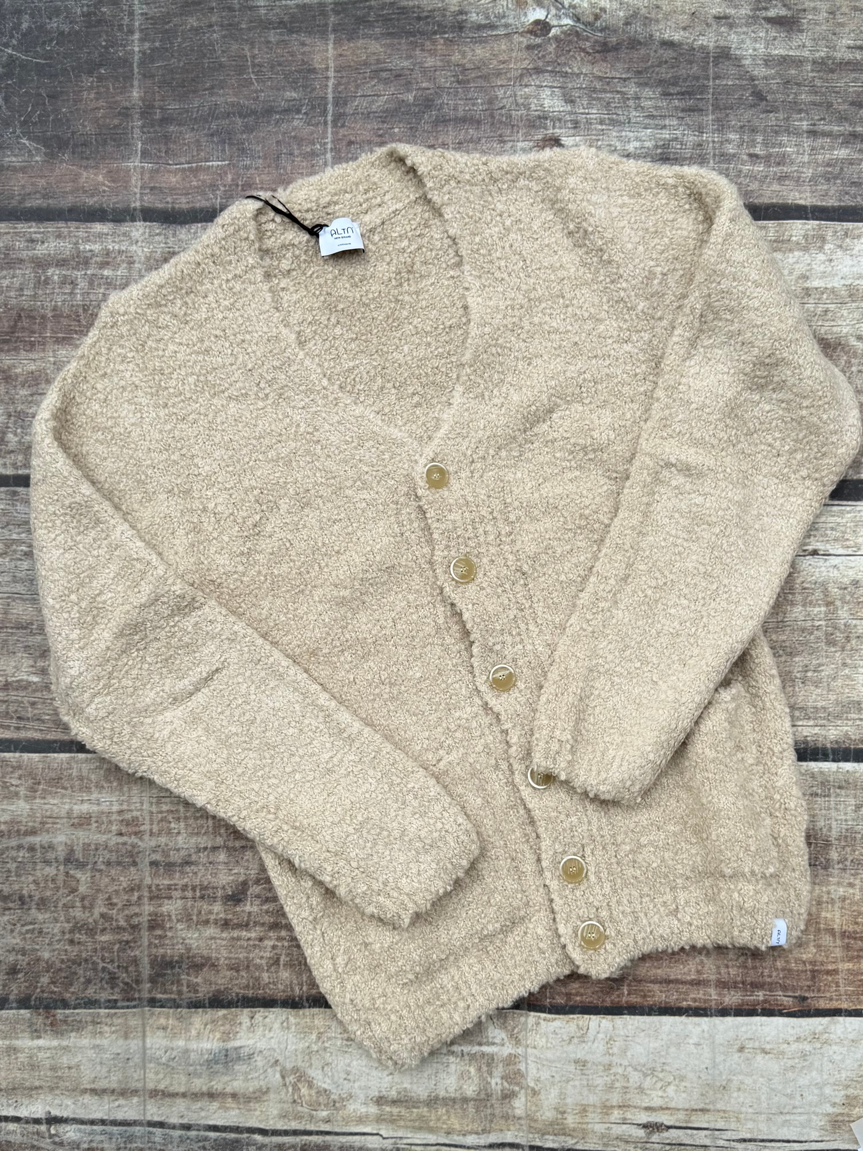 Cardigan Alta Tensione Bouclé Sabbia (12267709956436)
