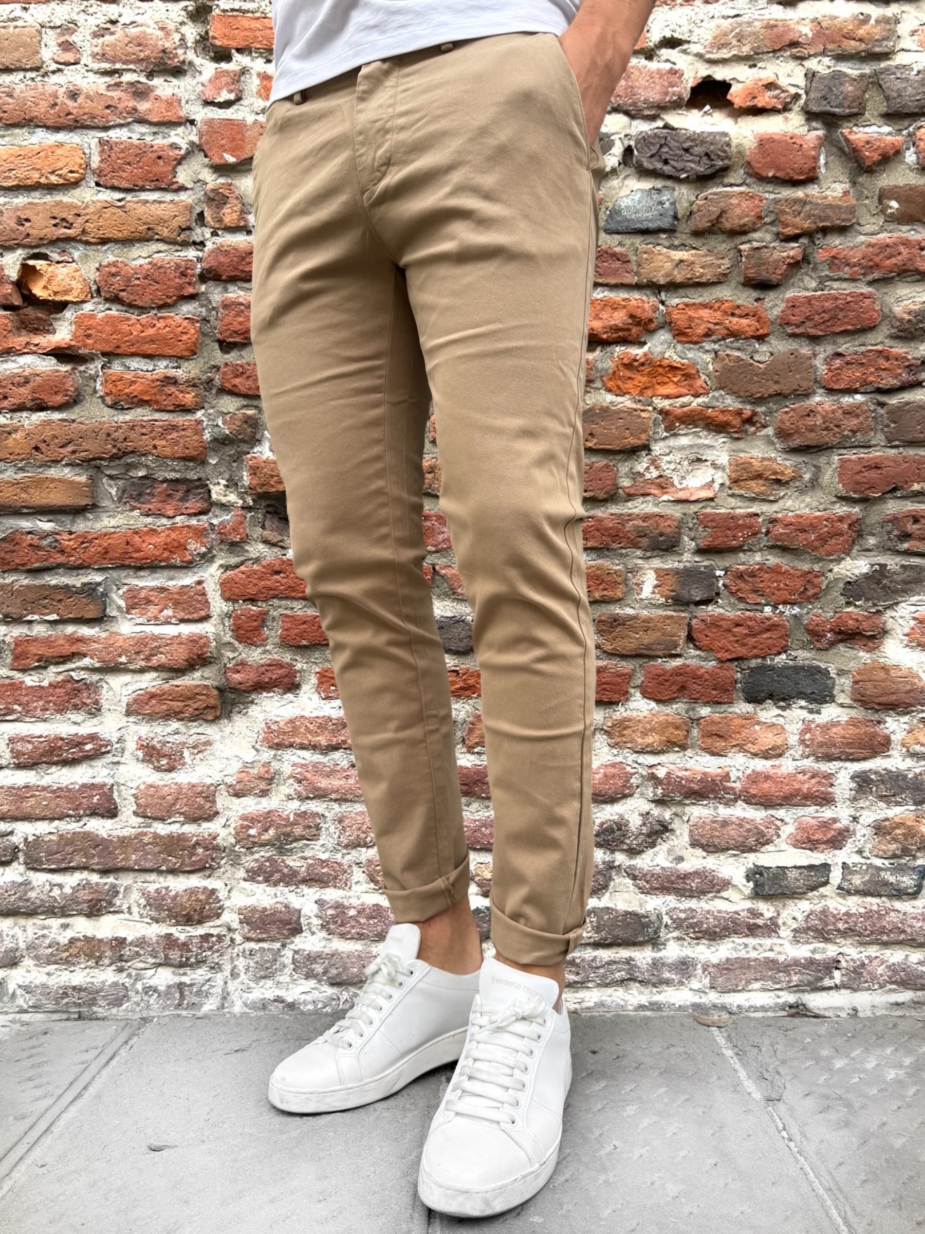 Pantalone Gianni Lupo Chinos Tahoma Cammello (12242071486804)