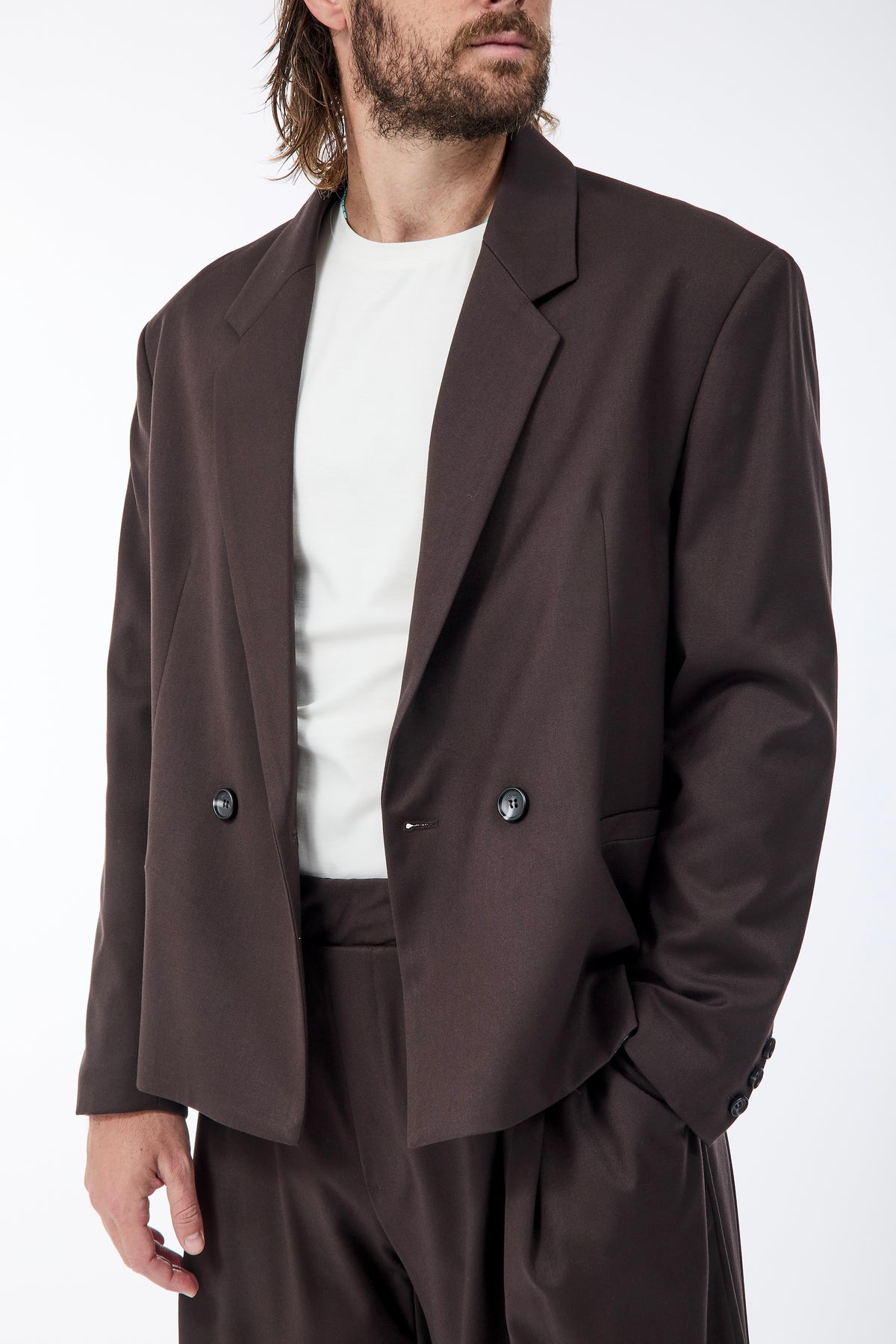 Giacca Imperial Cropped Moro