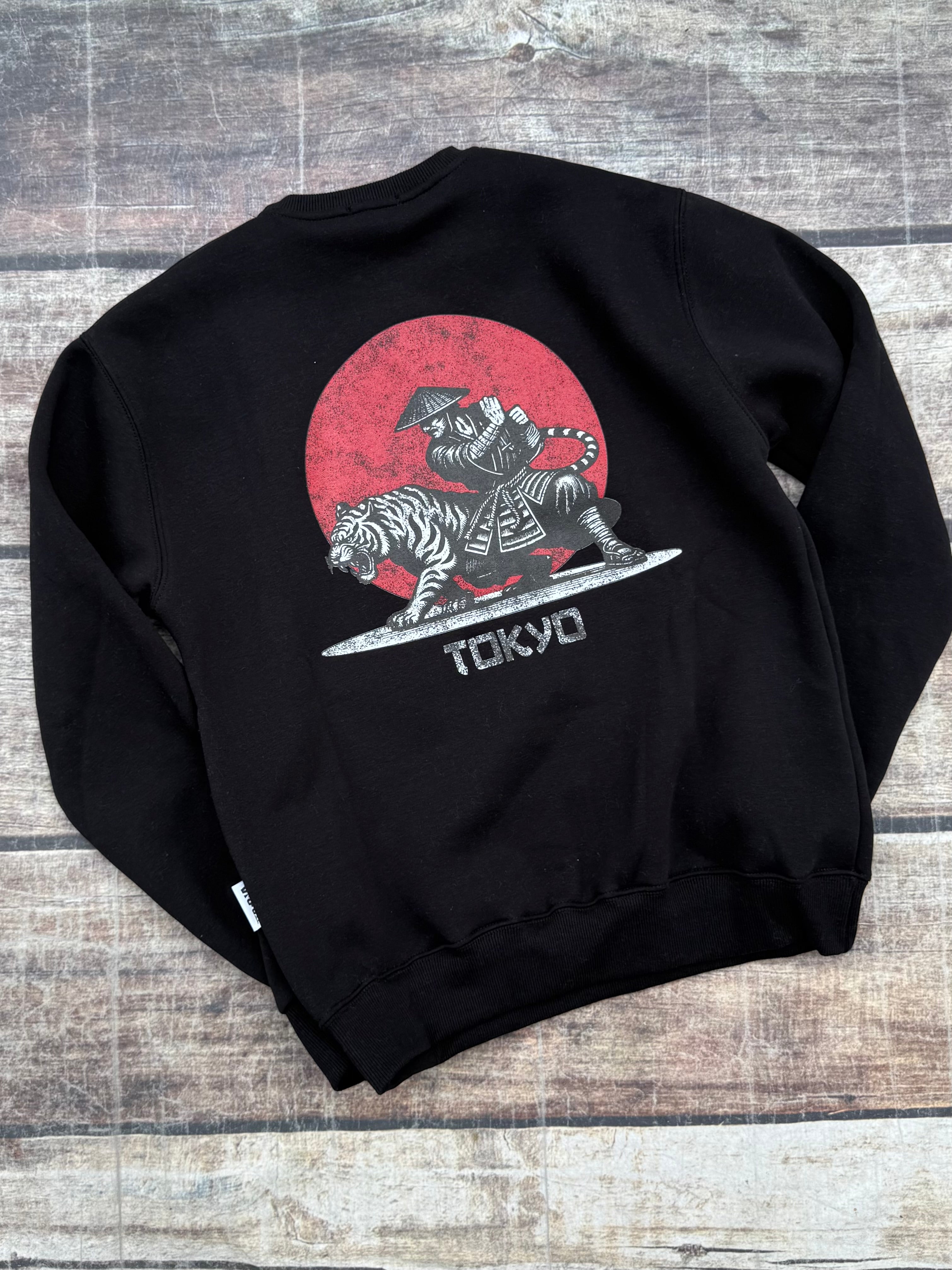 Felpa Berna Crop Tokyo Nera (12239549235540)