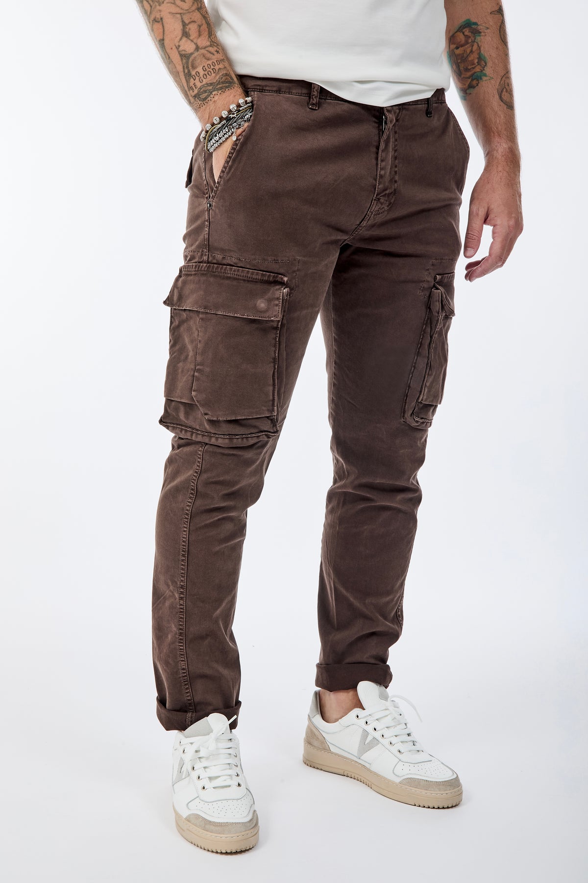 Pantalone Berna Cargo Moro 008