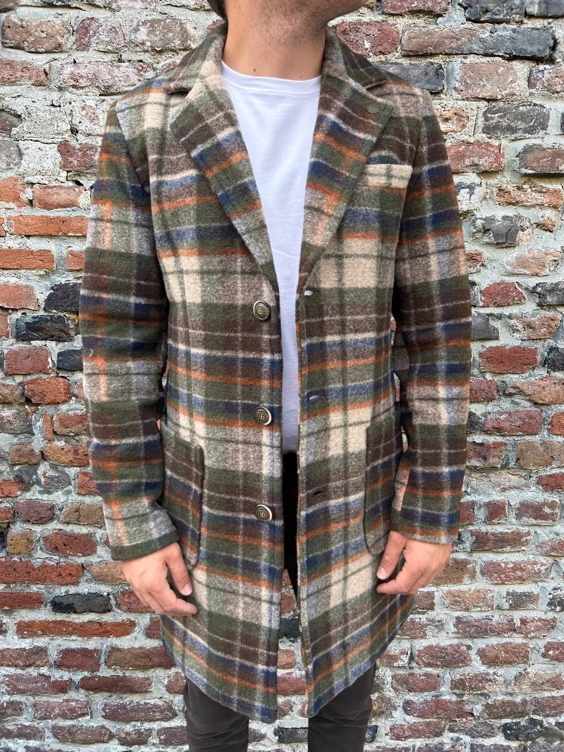 Cappotto Sartoriale V2 Check Militare (12256448840020)