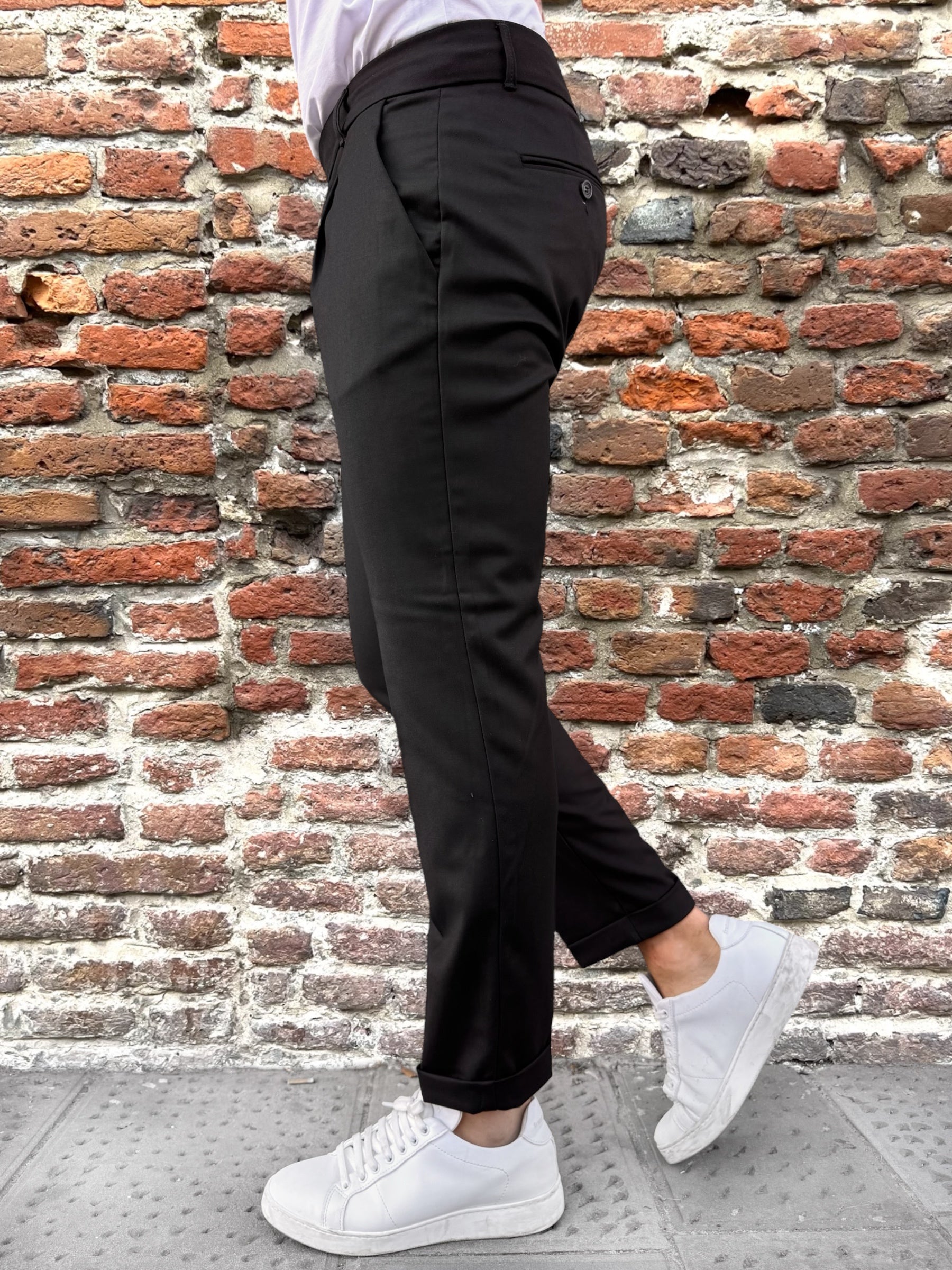 Pantalone Gianni Lupo Nero 21794 (12238682128724)