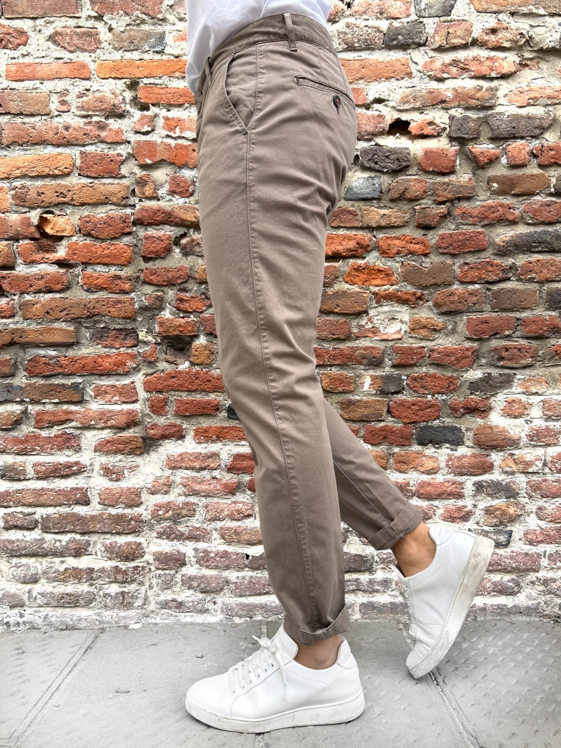 Pantalone Berna Chinos Tortora 71 (12247789207892)
