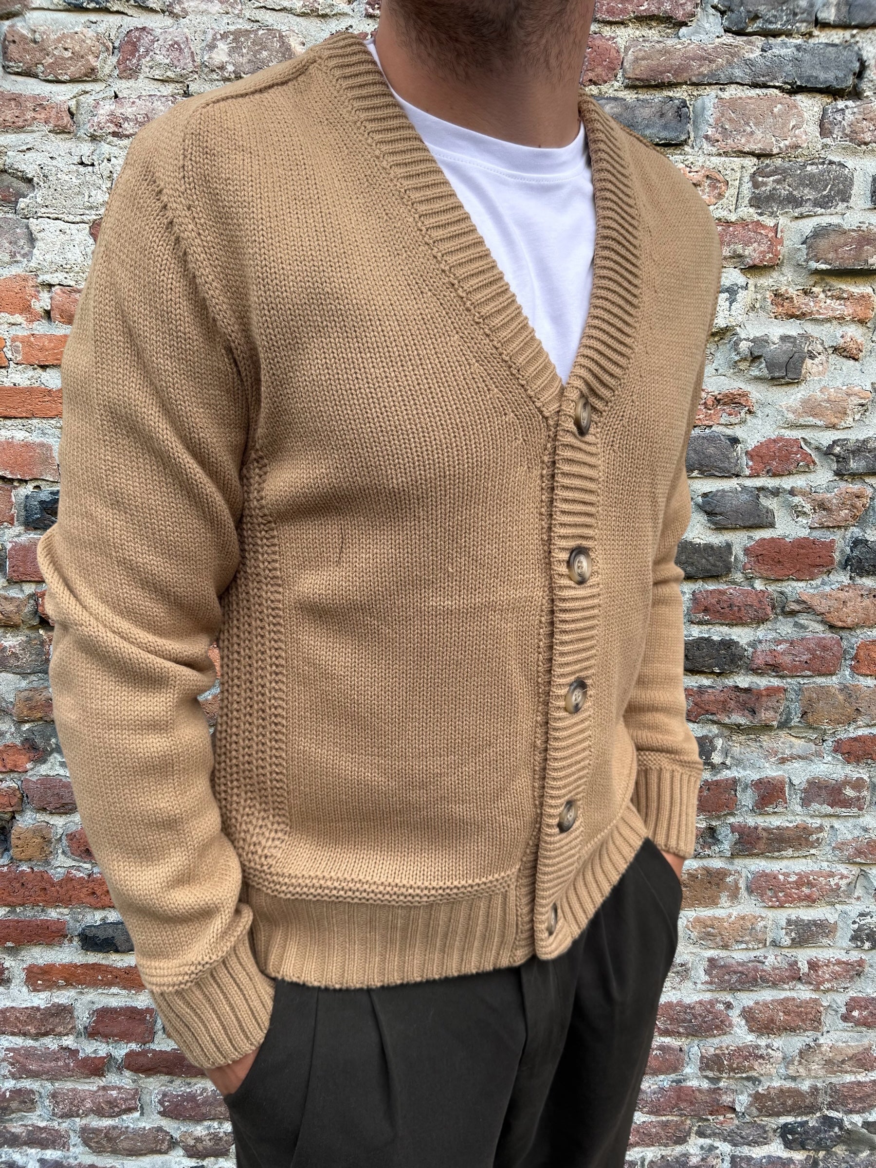 Cardigan Imperial Cammello 614 (12243132252500)