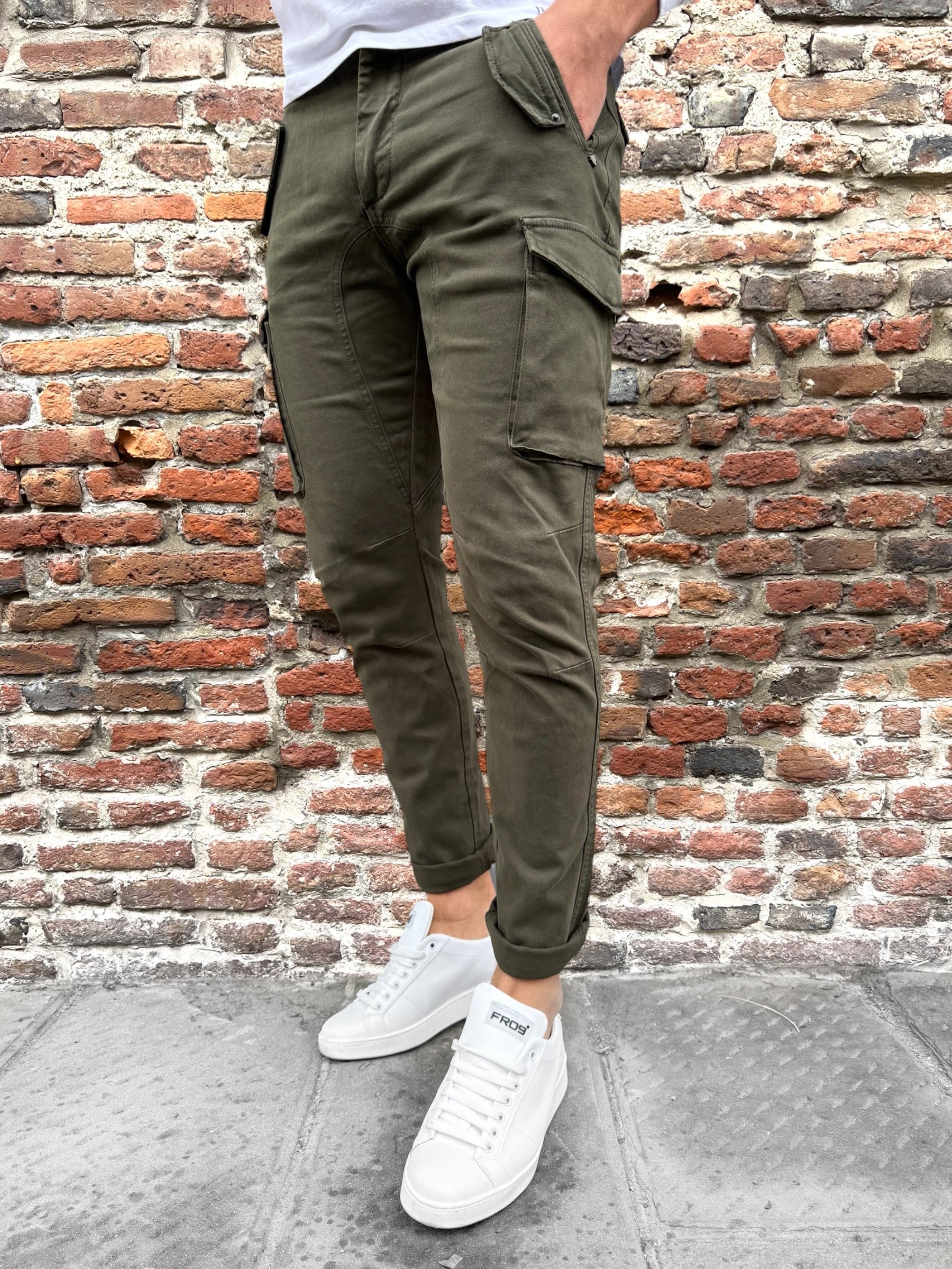 Pantalone Gianni Lupo Cargo Militare 2363