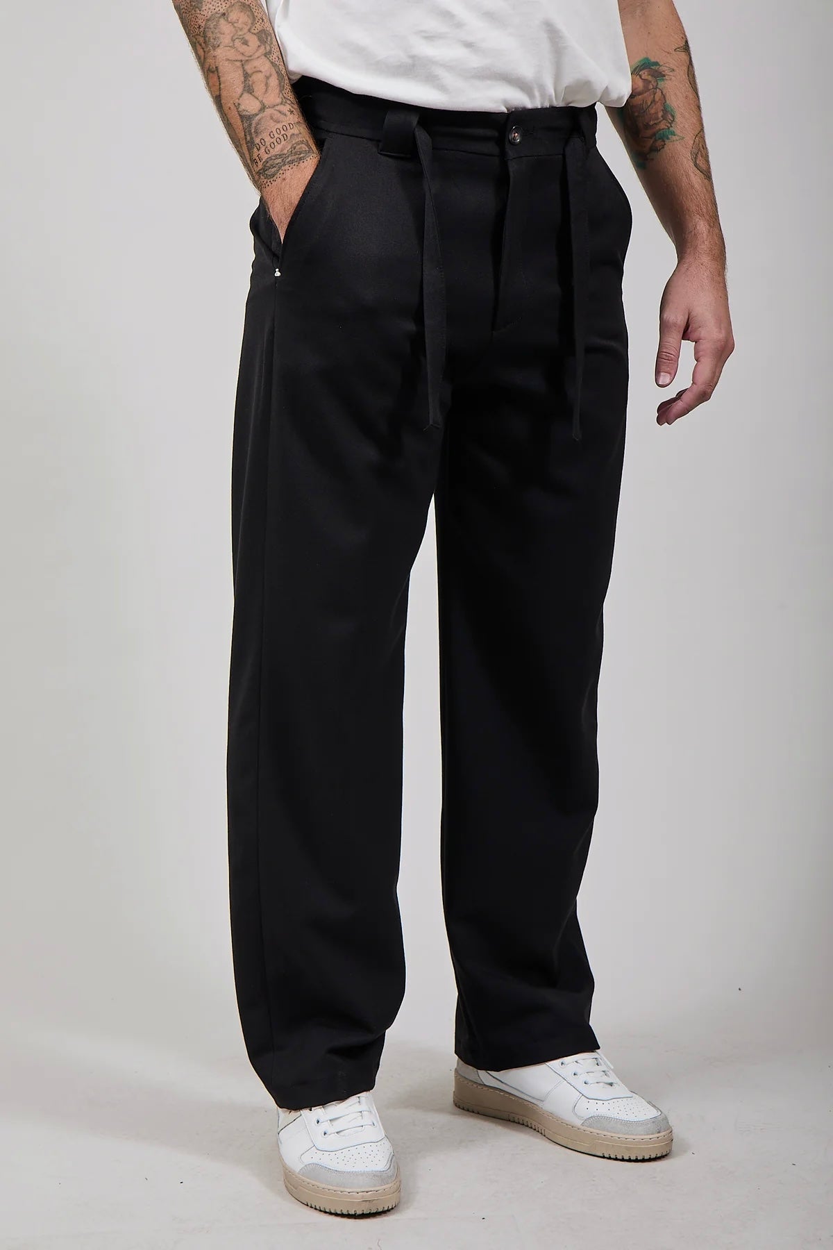 Pantalone Berna Palazzo Nero 129