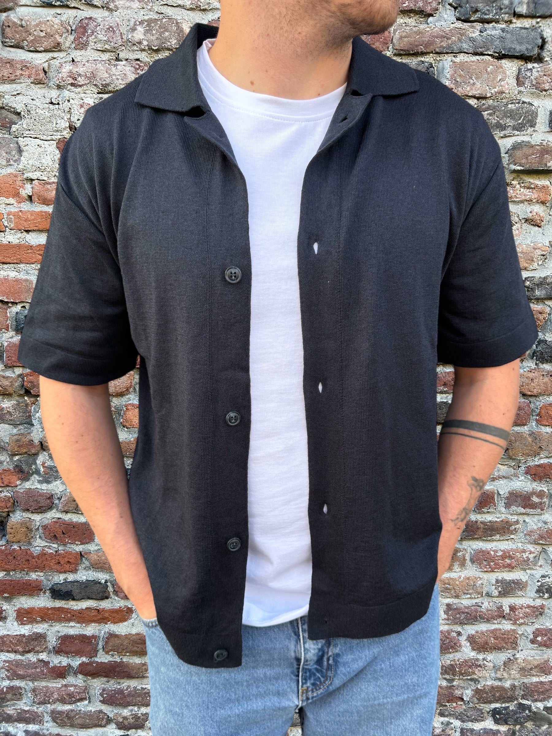 Camicia Polo Berna Blu 405 (12061634363732)