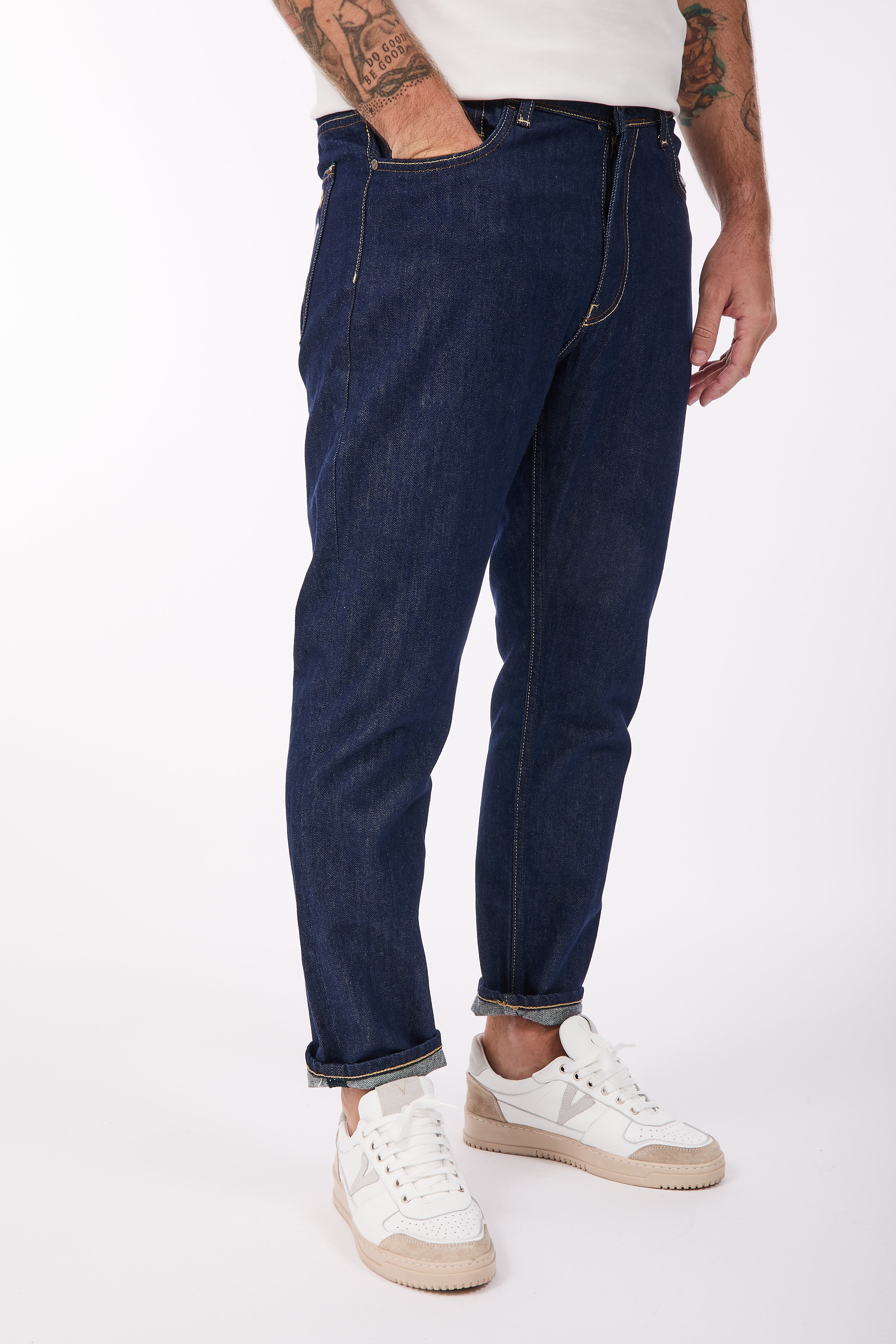 Jeans Pont Cropped Yellowstone Ricamo 00
