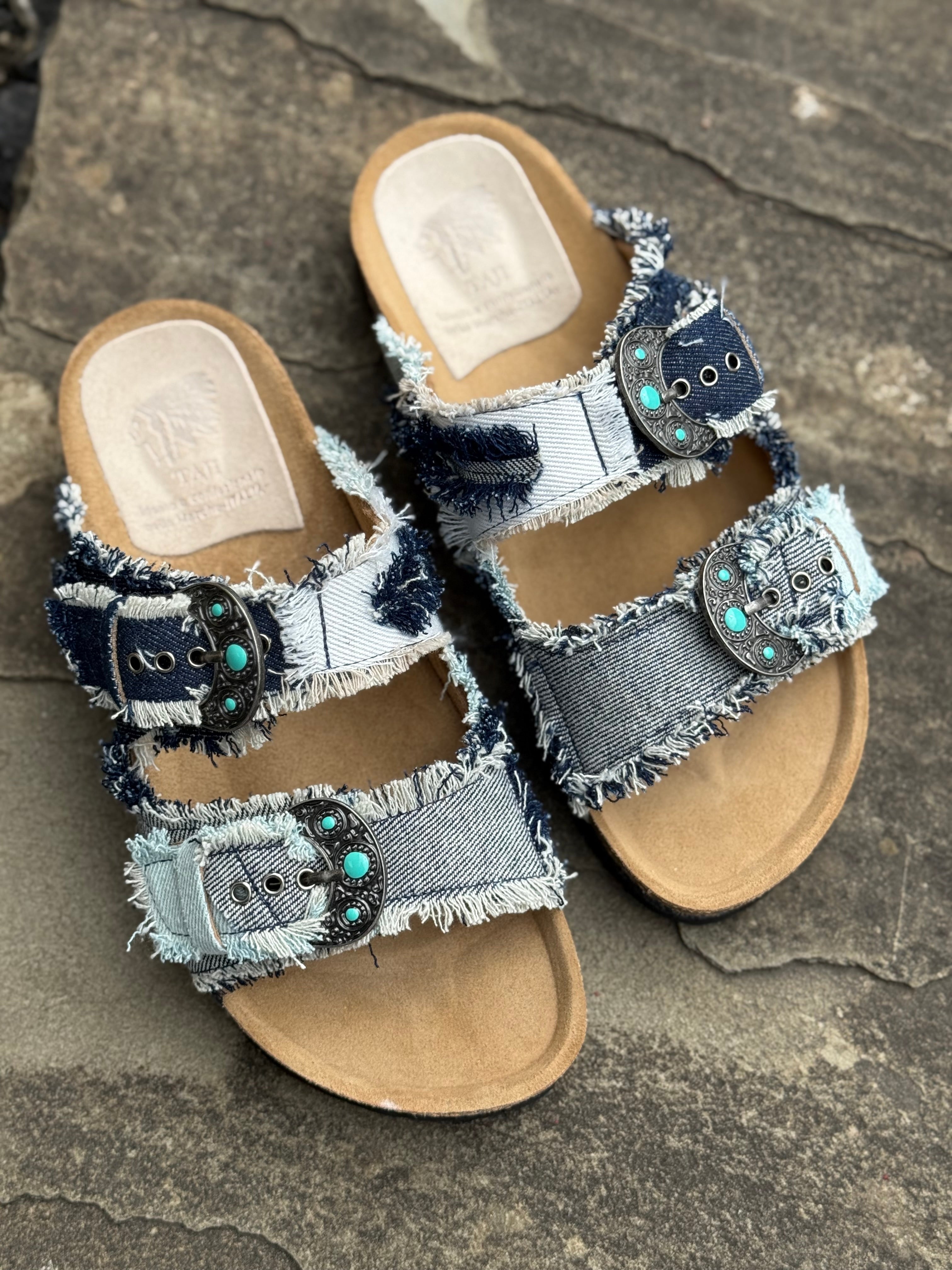 Sandalo Taji Buckle Patch Denim (11976603631956)